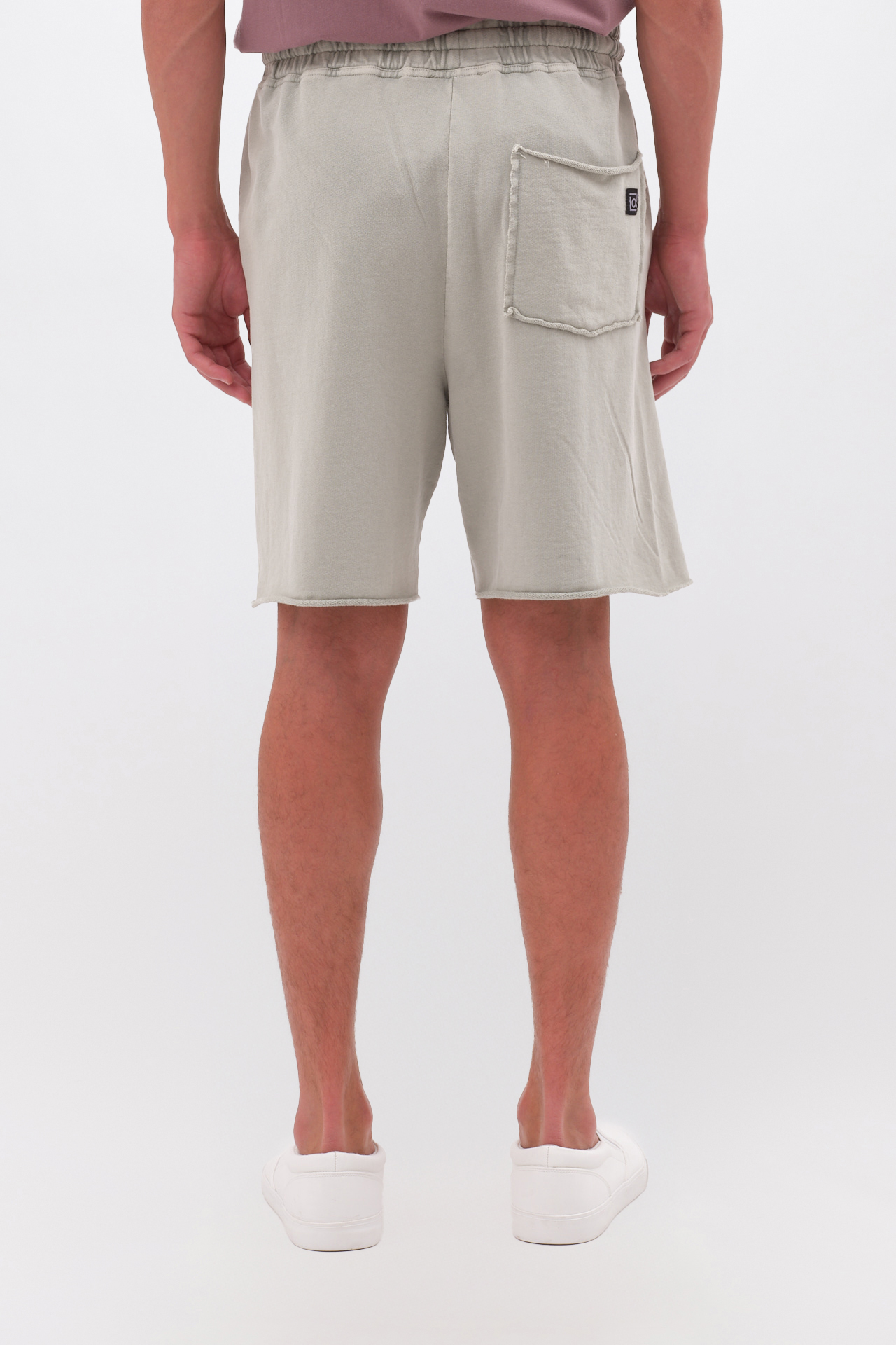 RAW EDGES SWEATBERMUDA