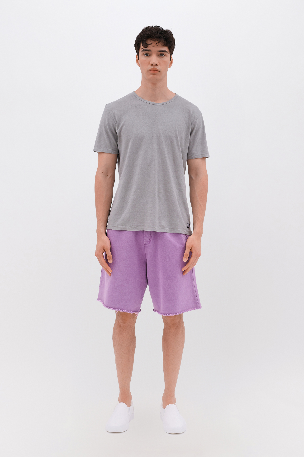 RAW EDGES SWEATBERMUDA