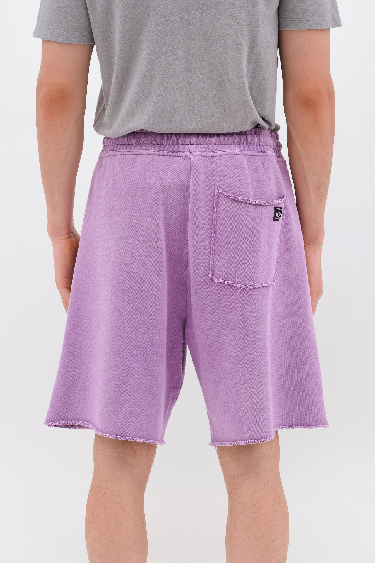 RAW EDGES SWEATBERMUDA