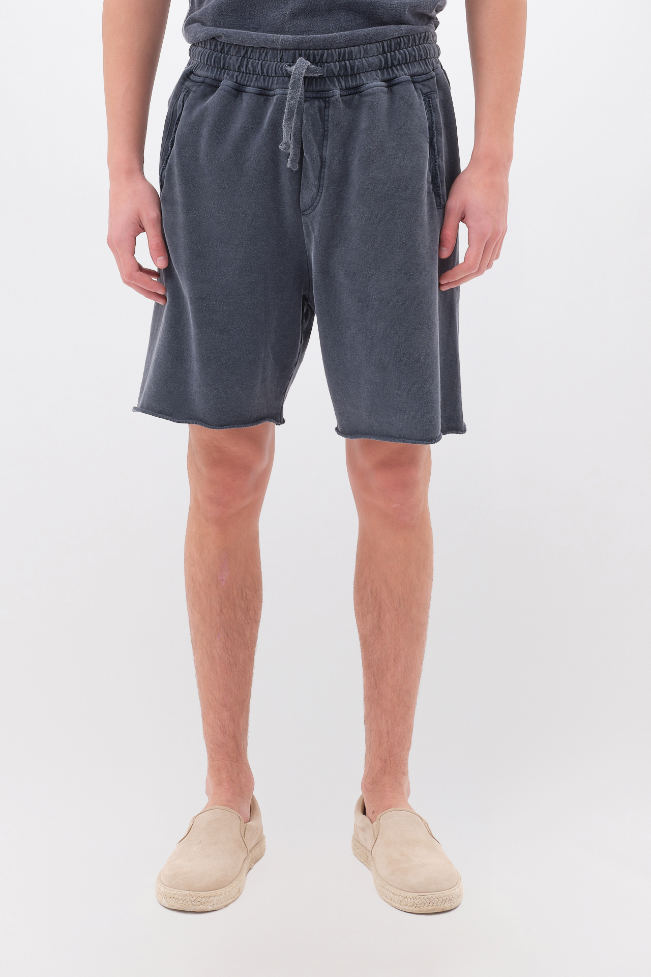RAW EDGES SWEATBERMUDA