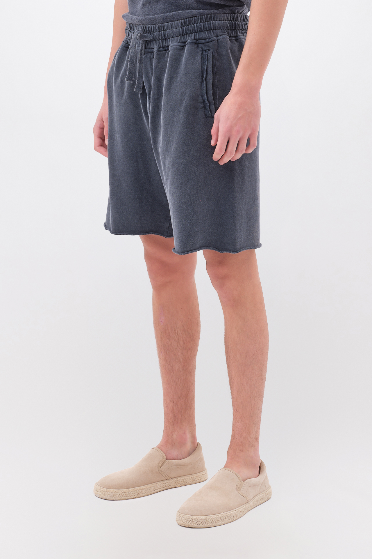 RAW EDGES SWEATBERMUDA