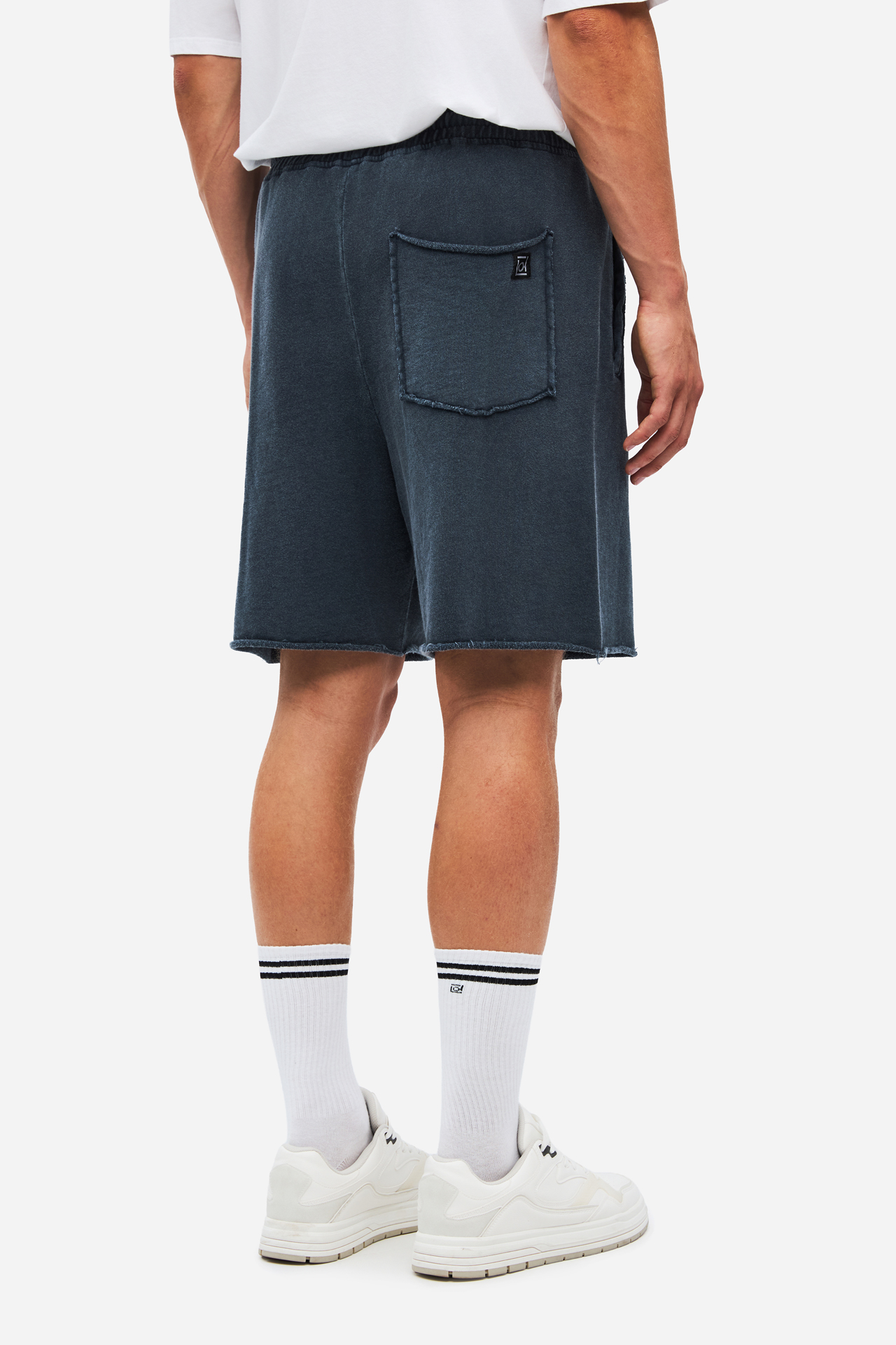 RAW EDGES SWEATBERMUDA