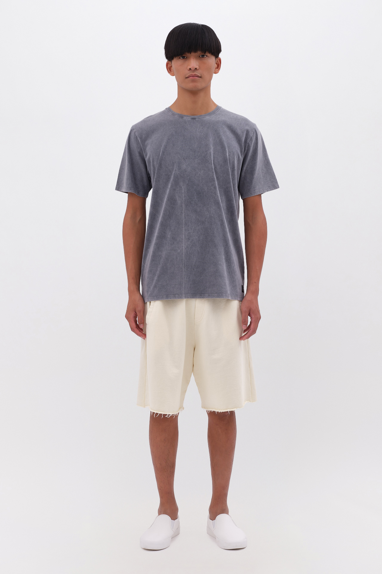 RAW EDGES SWEATBERMUDA