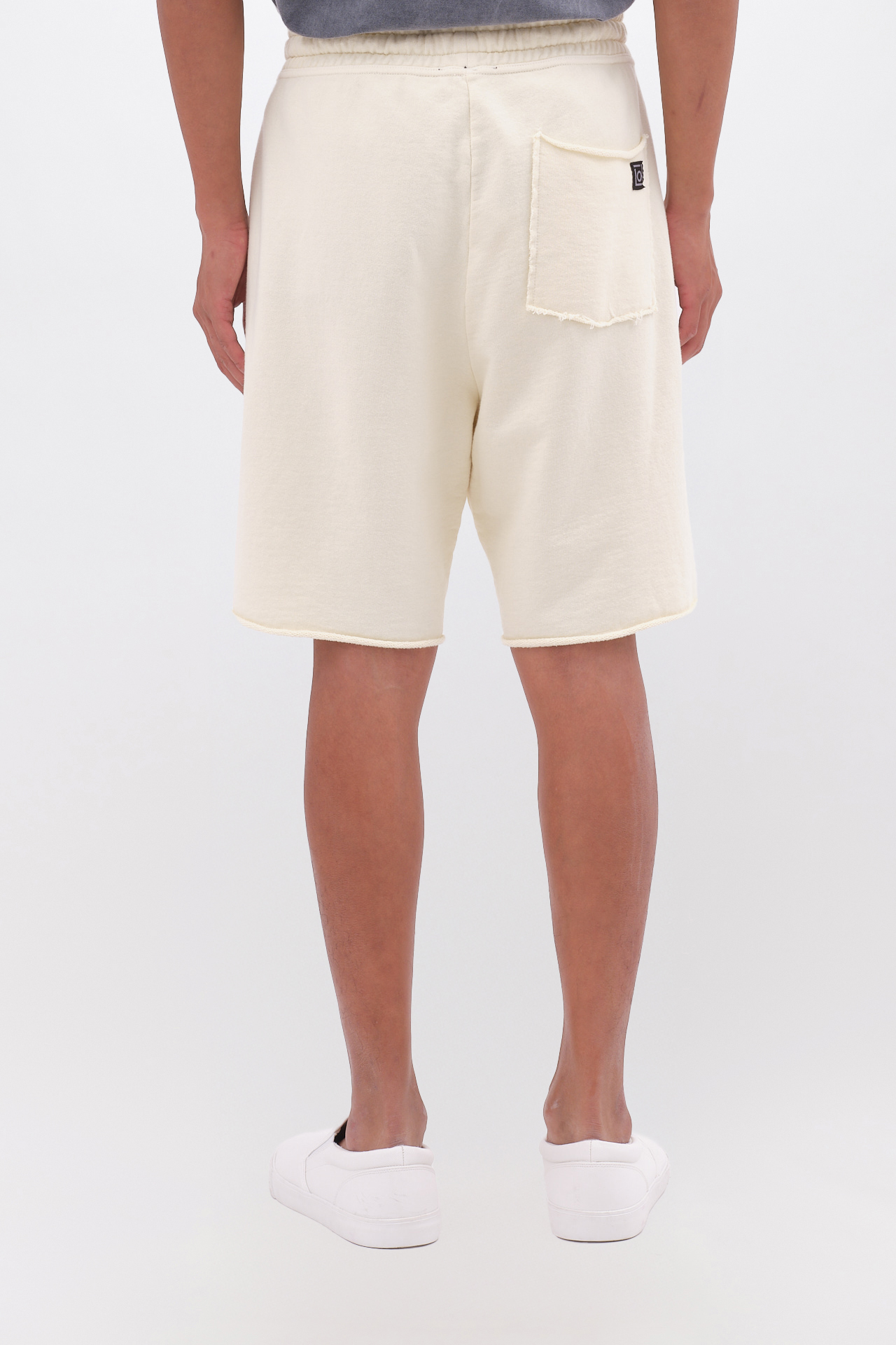 RAW EDGES SWEATBERMUDA