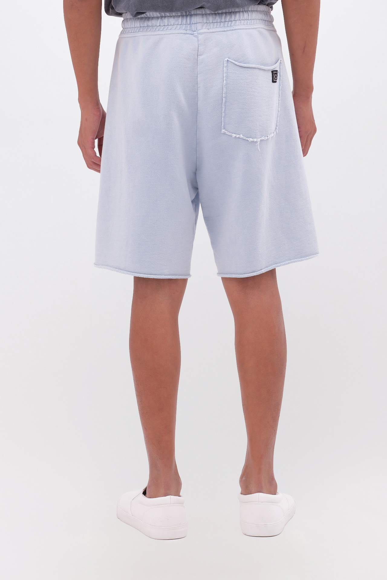 RAW EDGES SWEATBERMUDA