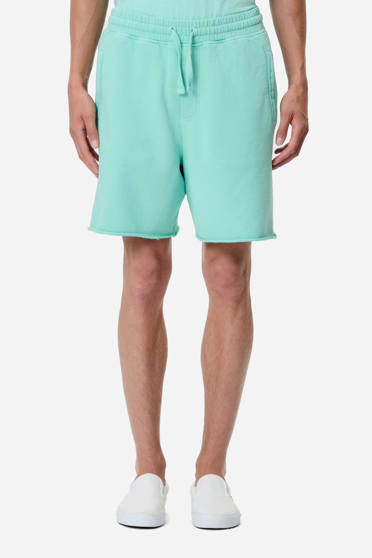 RAW EDGES SWEATBERMUDA