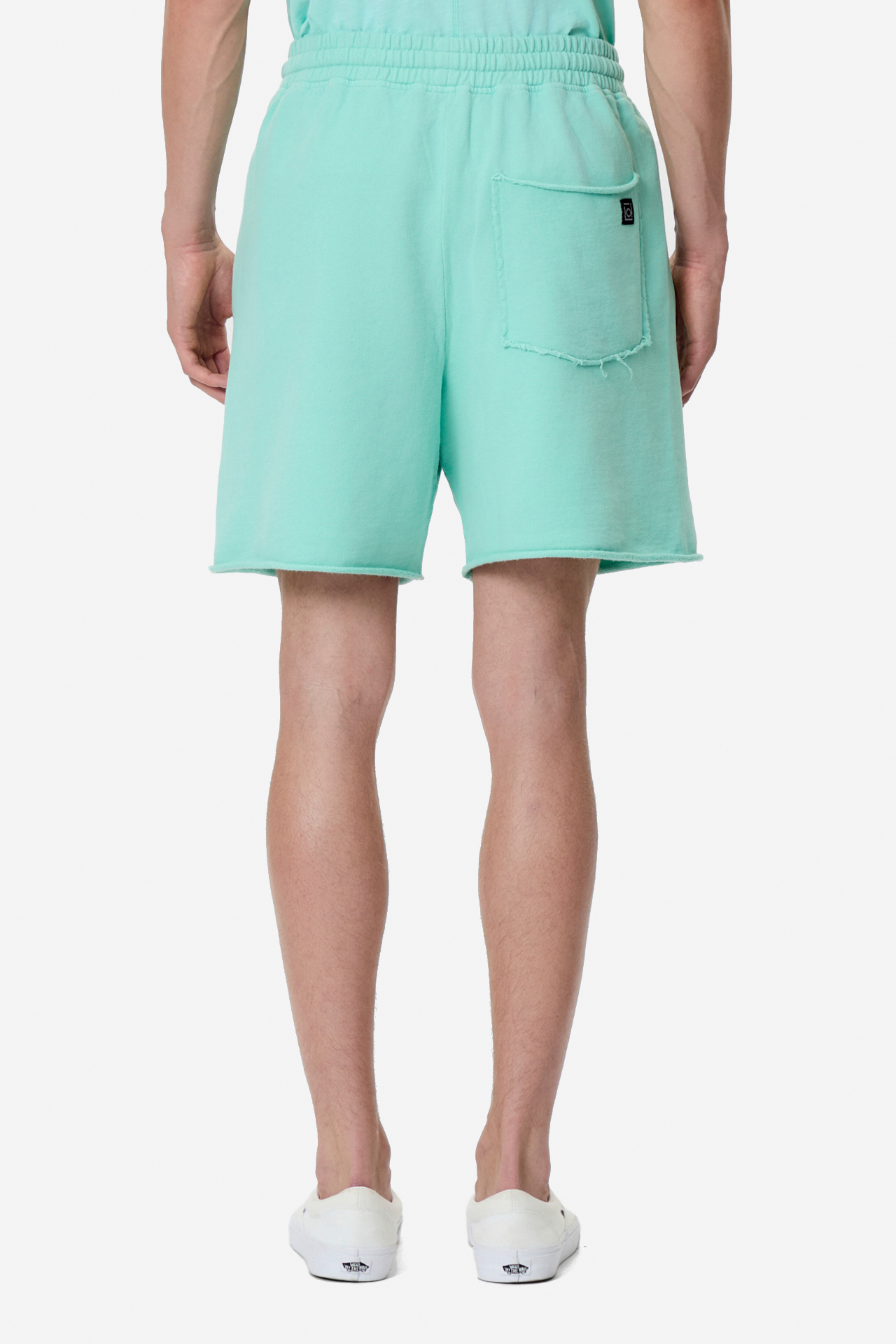 RAW EDGES SWEATBERMUDA