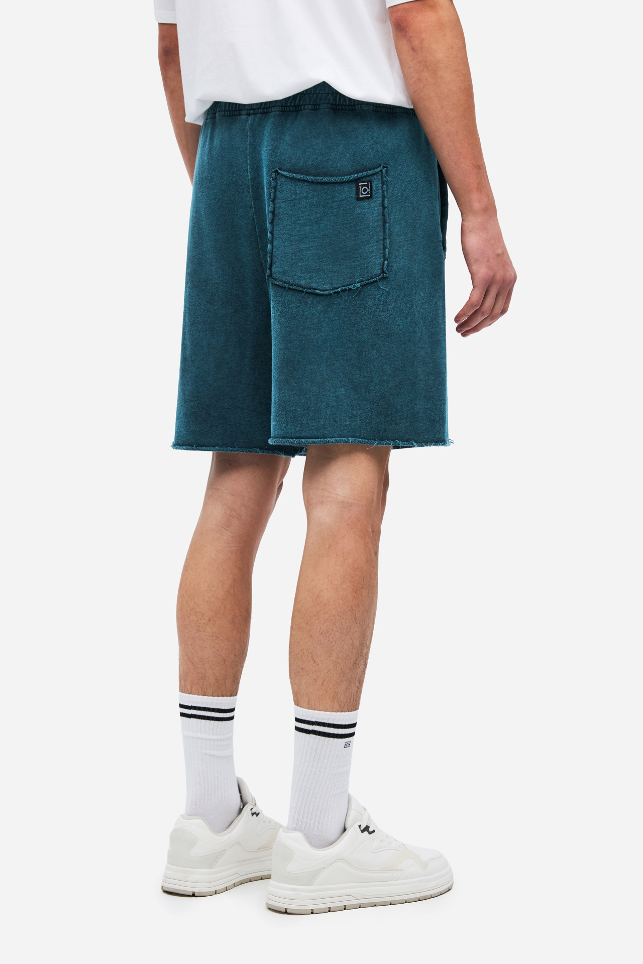 RAW EDGES SWEATBERMUDA