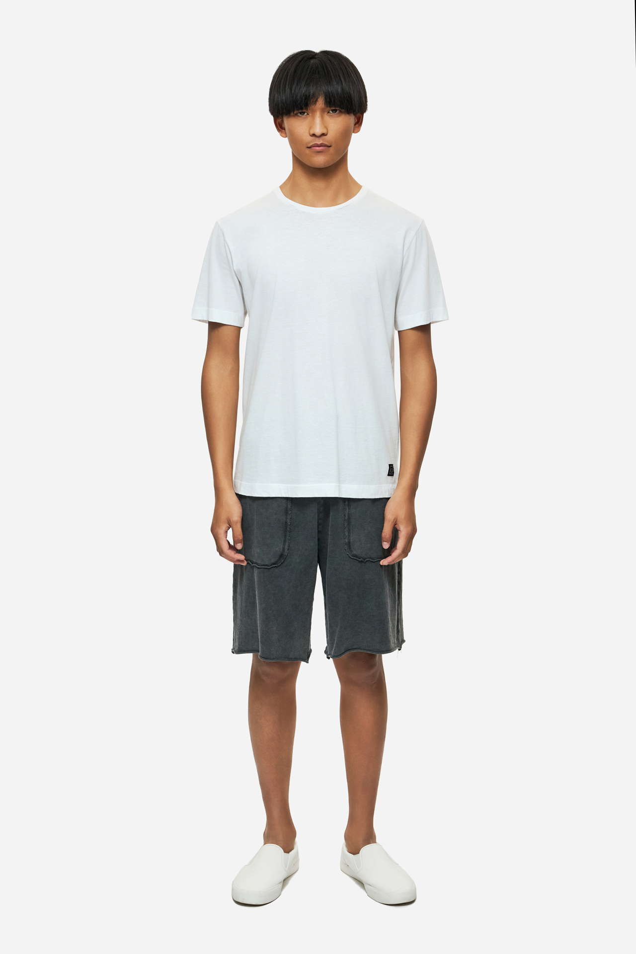 RAW EDGES SWEATBERMUDA