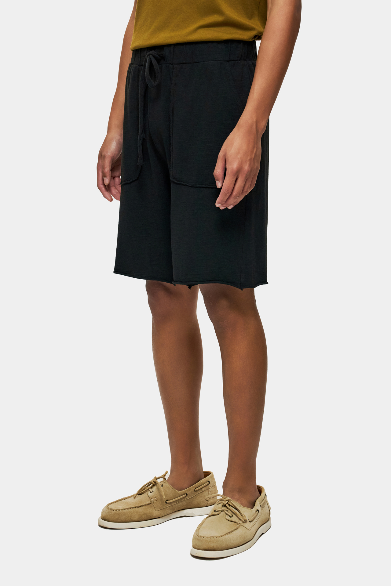 RAW EDGES SWEATBERMUDA