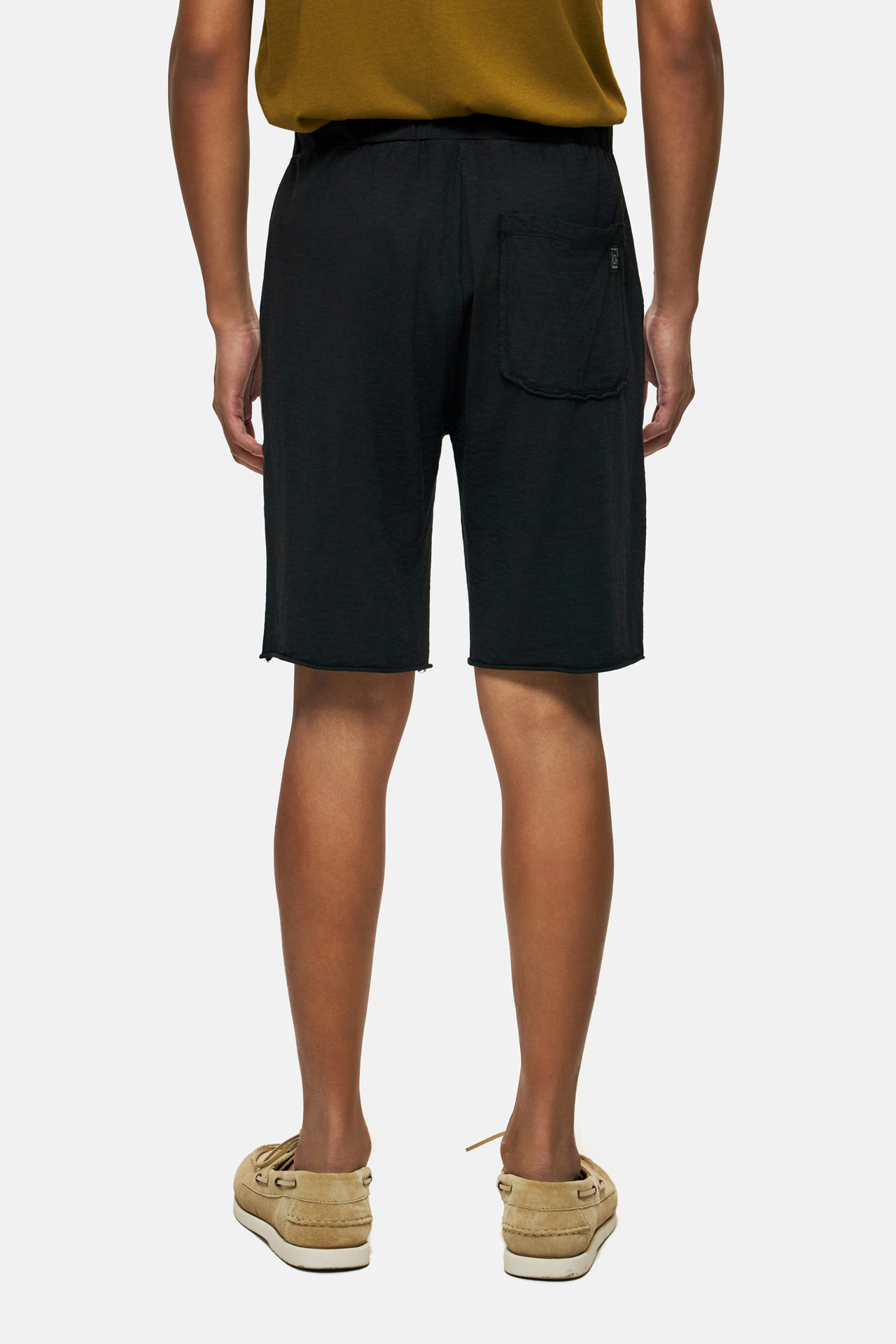 RAW EDGES SWEATBERMUDA