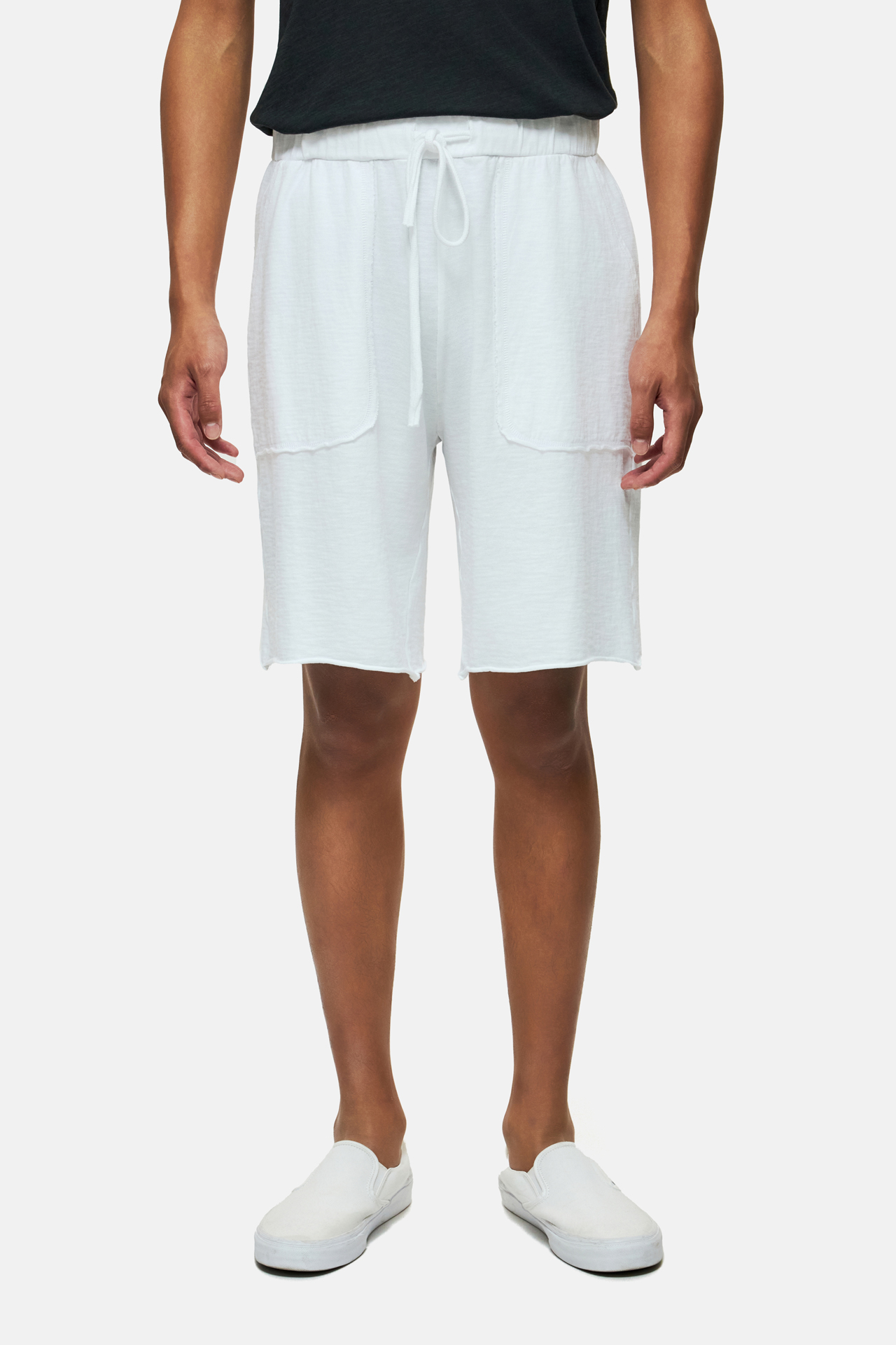 RAW EDGES SWEATBERMUDA