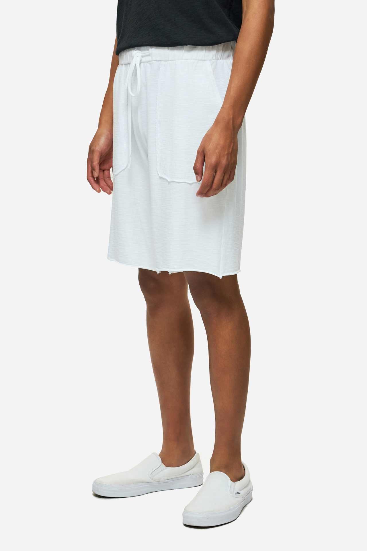 RAW EDGES SWEATBERMUDA