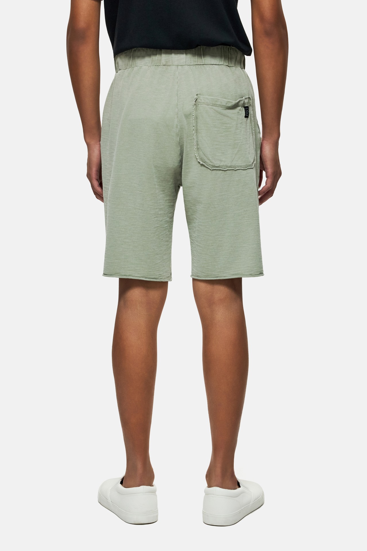 RAW EDGES SWEATBERMUDA