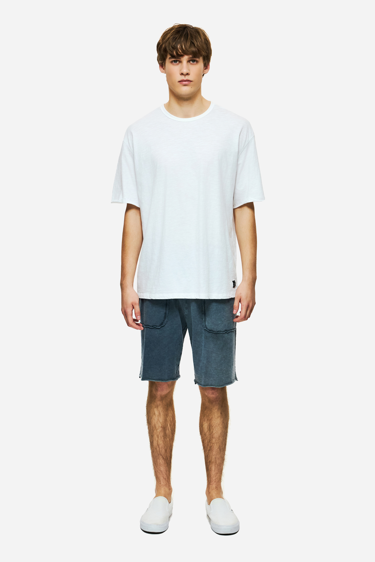 RAW EDGES SWEATBERMUDA