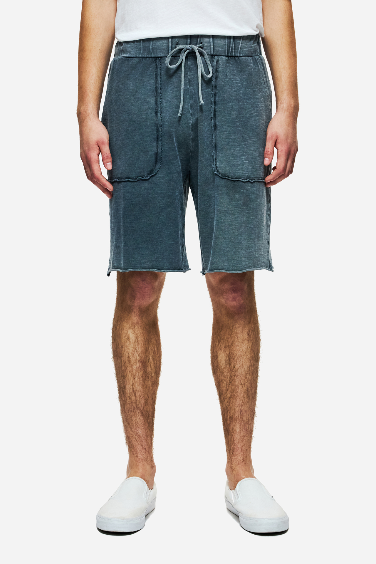 RAW EDGES SWEATBERMUDA