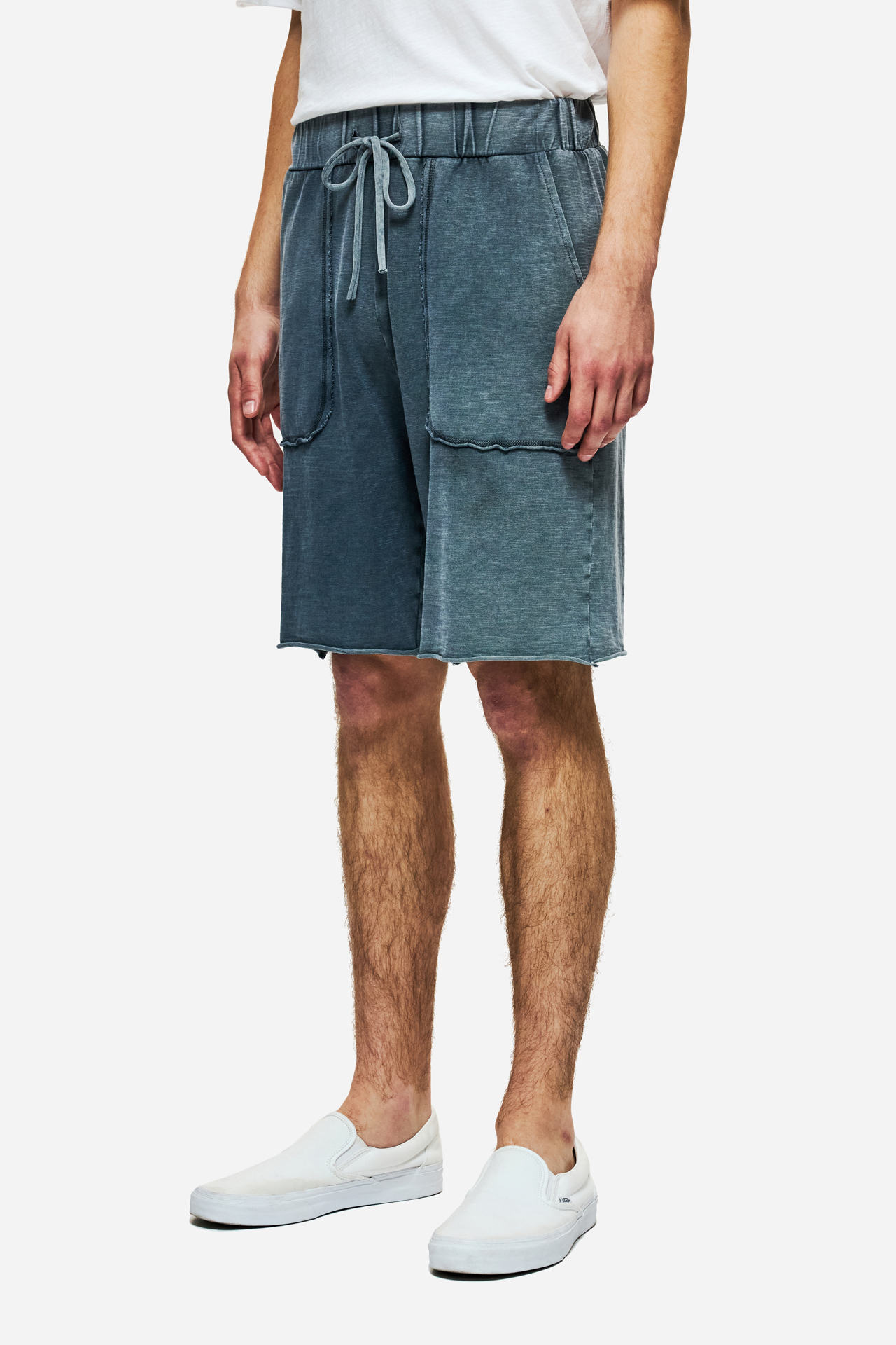 RAW EDGES SWEATBERMUDA