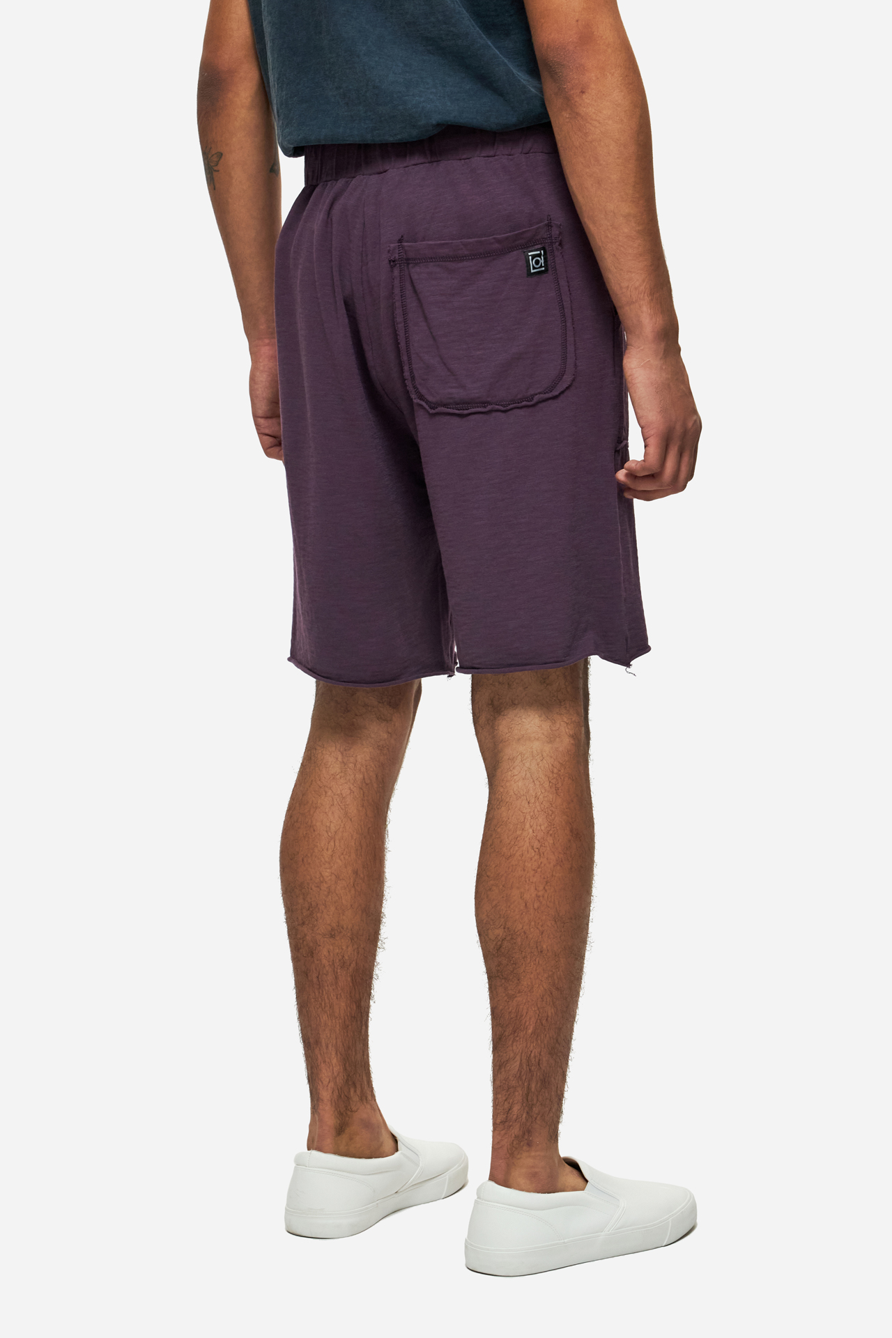 RAW EDGES SWEATBERMUDA