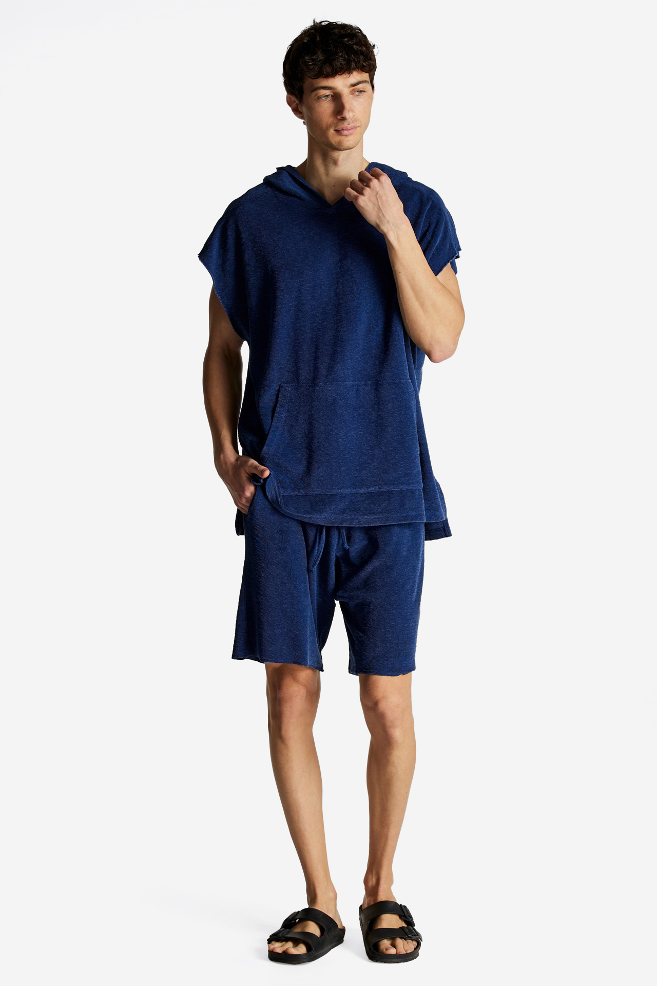 Terry Towel Relaxed Fit Bermuda