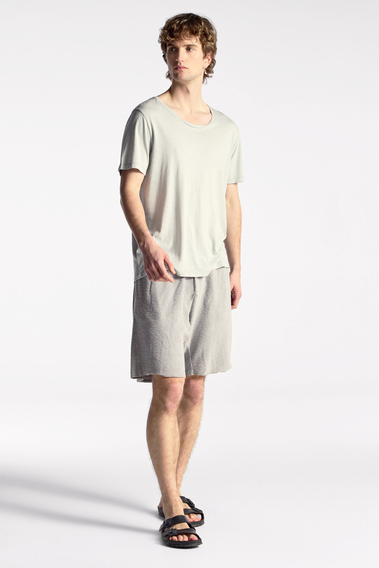 Terry Towel Relaxed Fit Bermuda