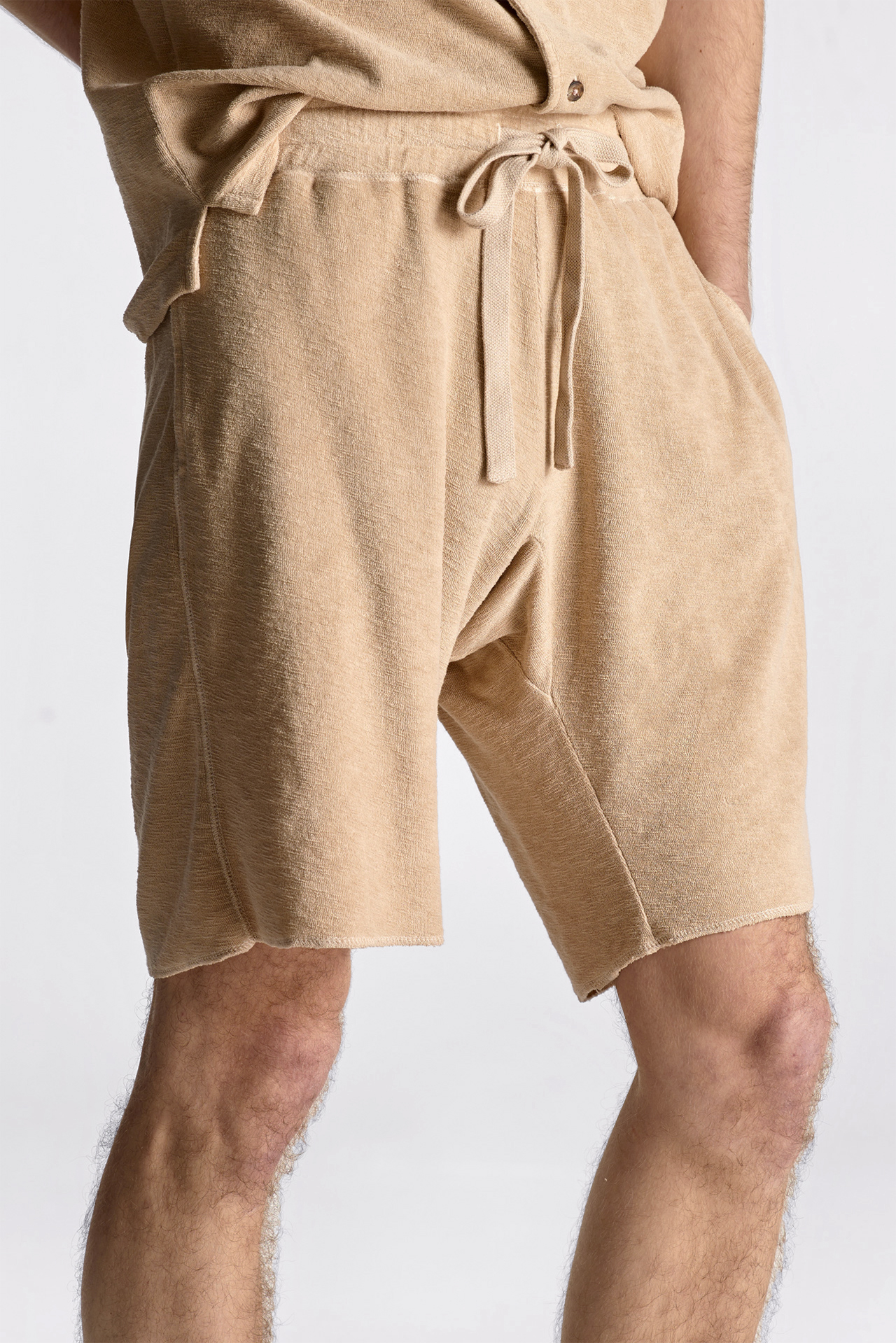 Terry Towel Relaxed Fit Bermuda