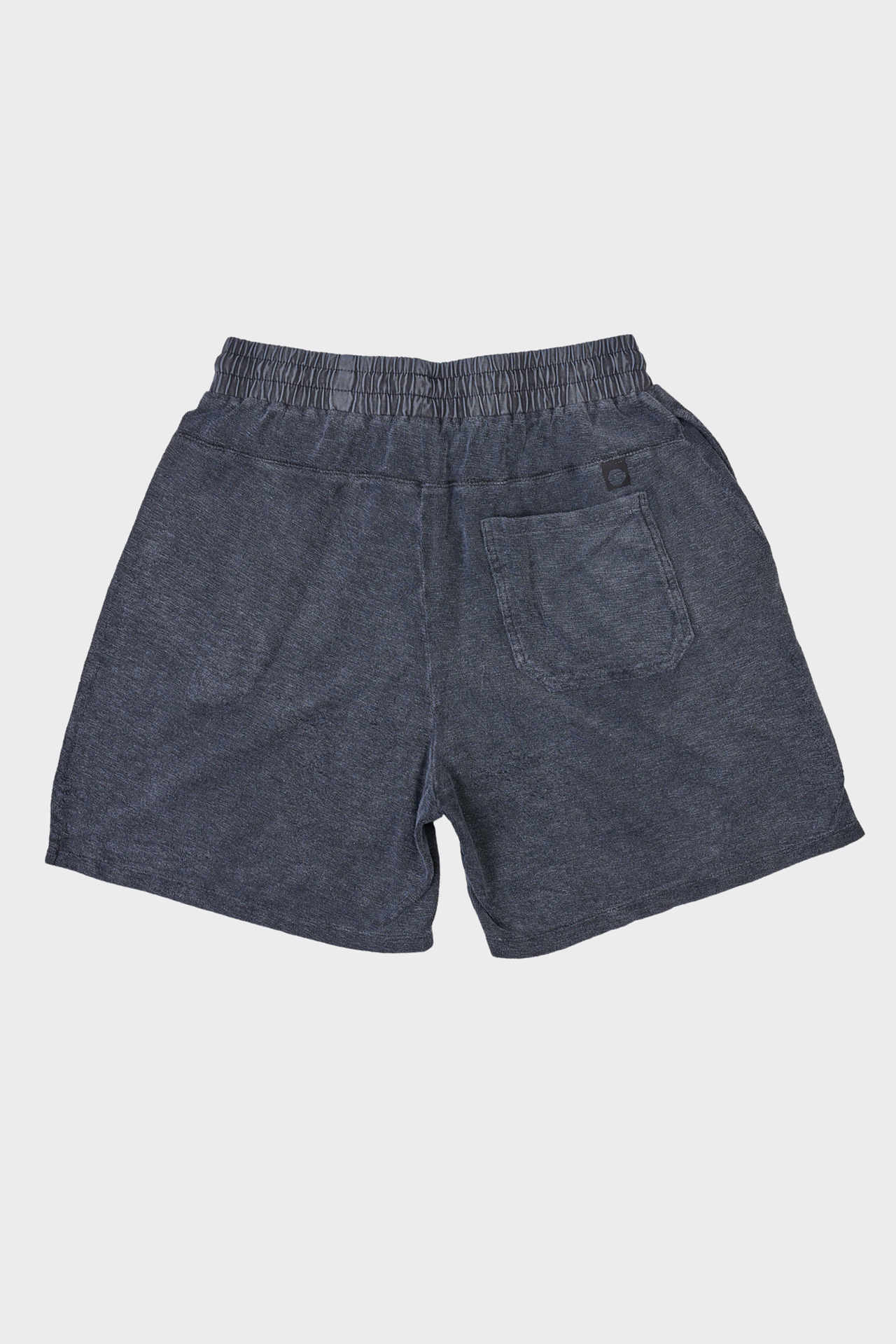 Terry Towel Contrast Waist Bermuda