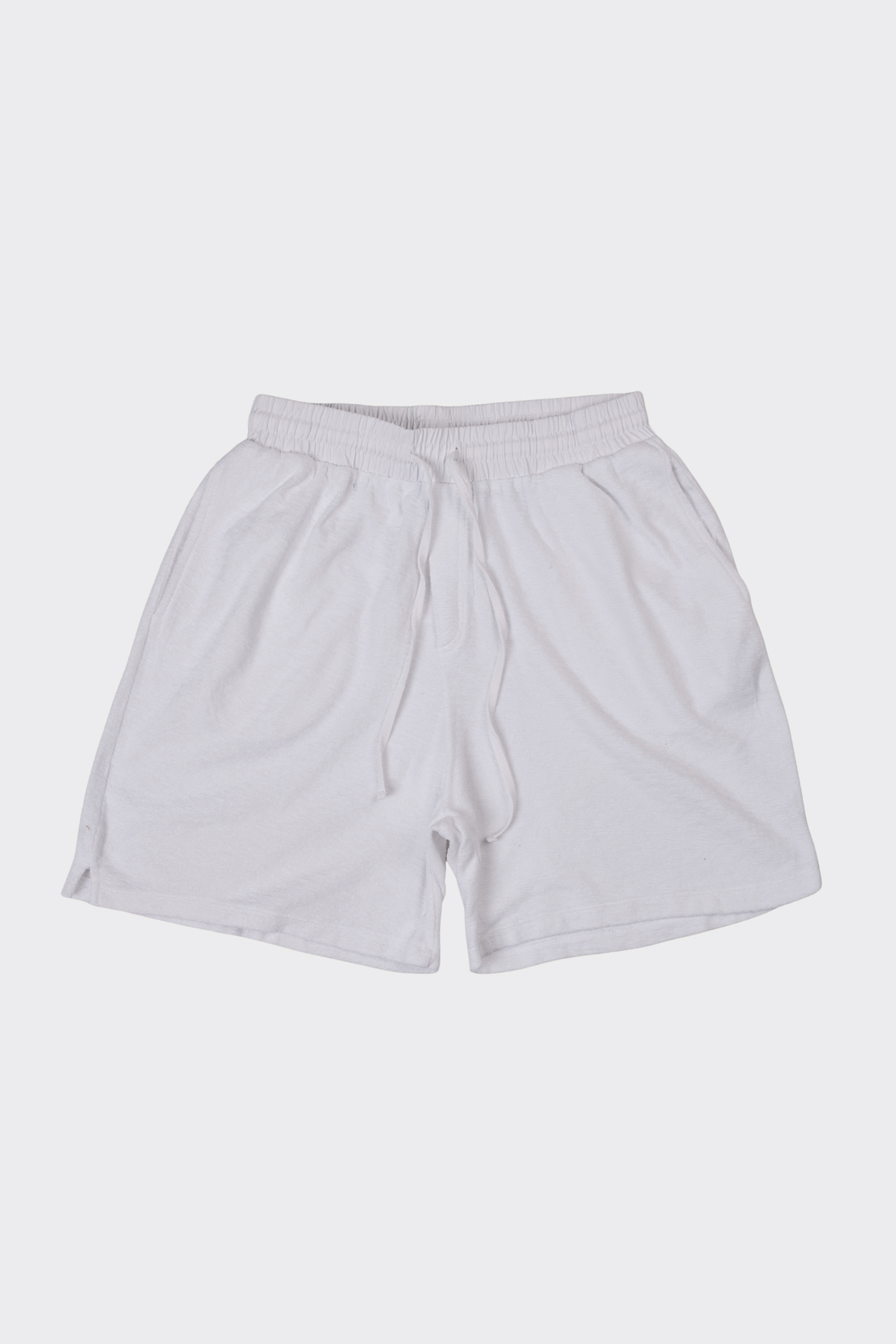 Terry Towel Contrast Waist Bermuda