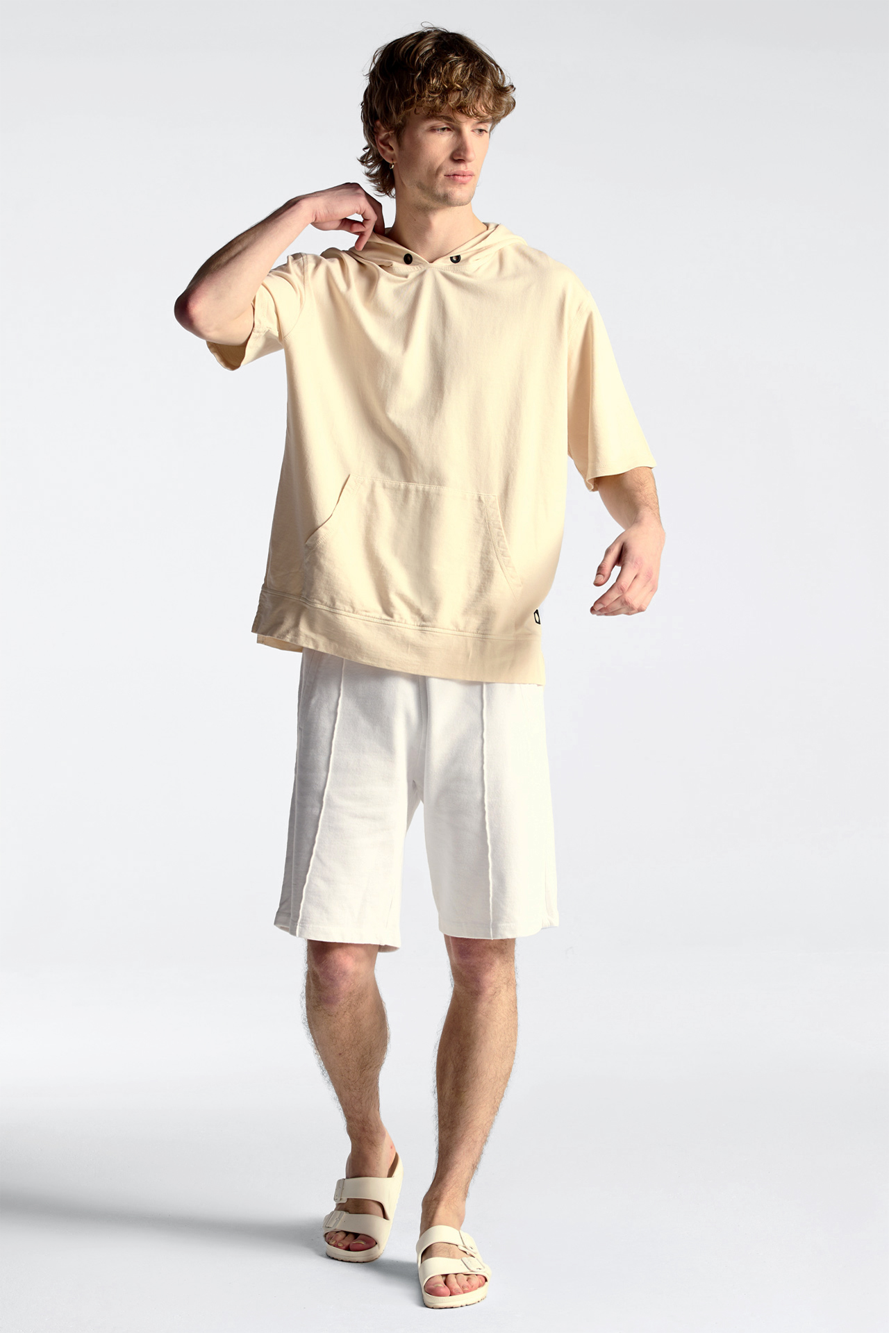 Regular Fit With Stitch Detail Bermuda