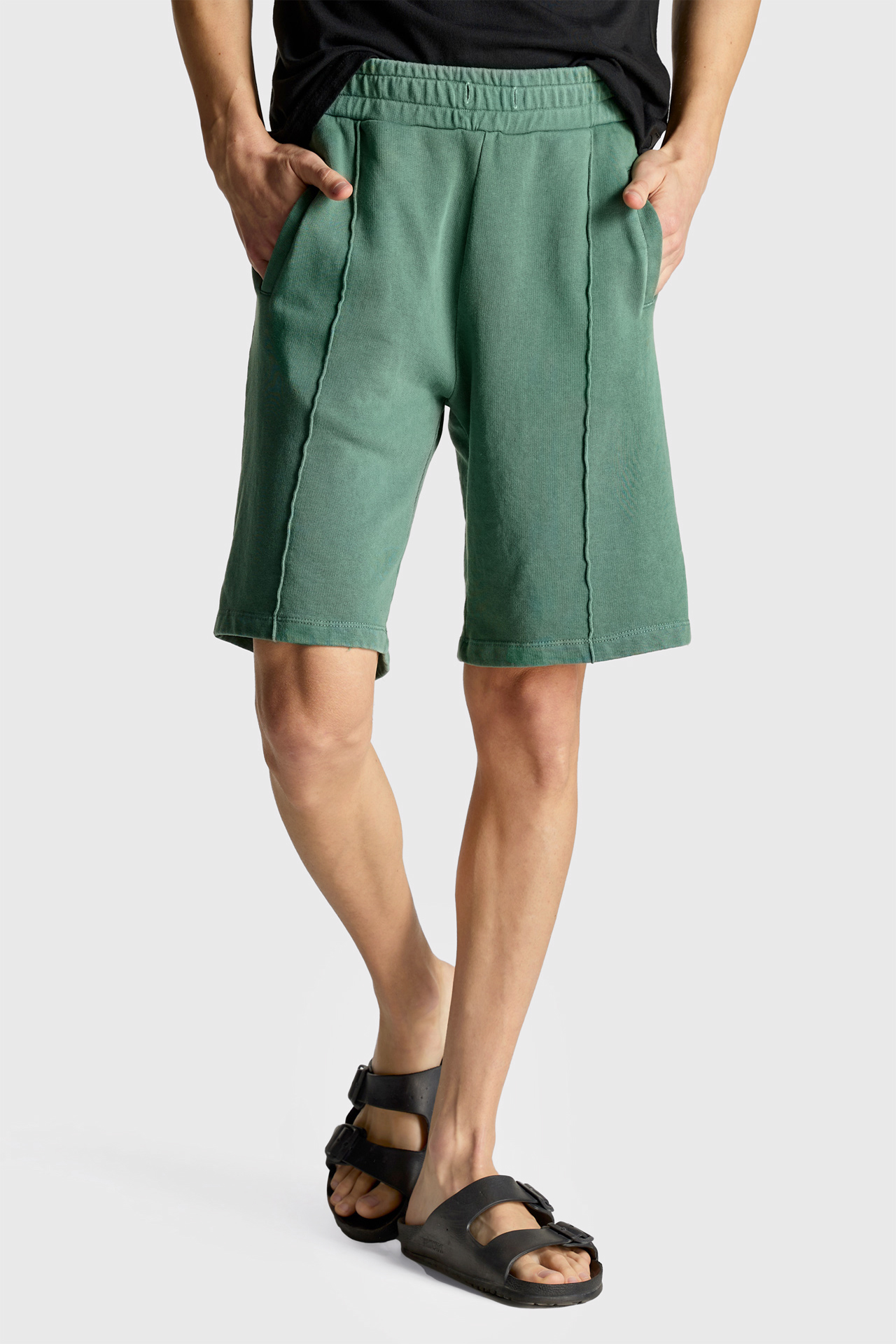 Regular Fit With Stitch Detail Bermuda
