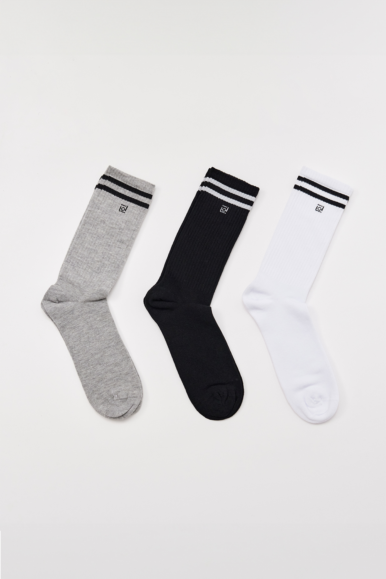 3 Pack Crew Socks