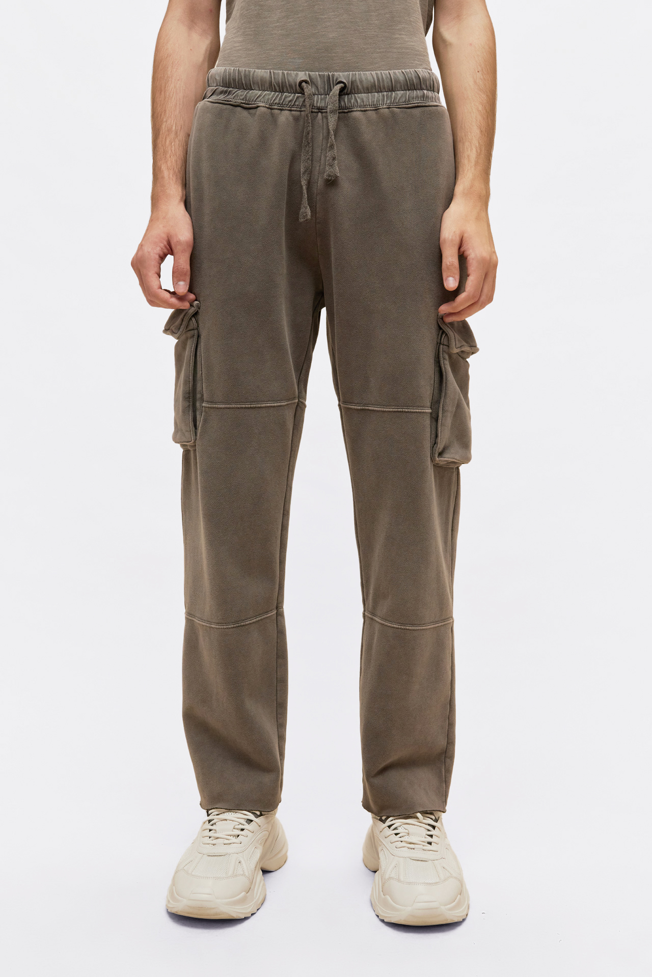 Cargo Contrast Sweatpants