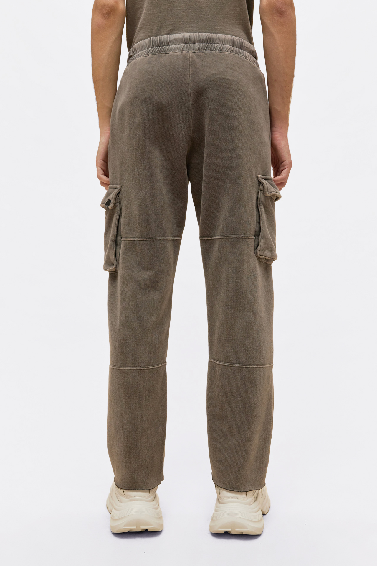 Cargo Contrast Sweatpants