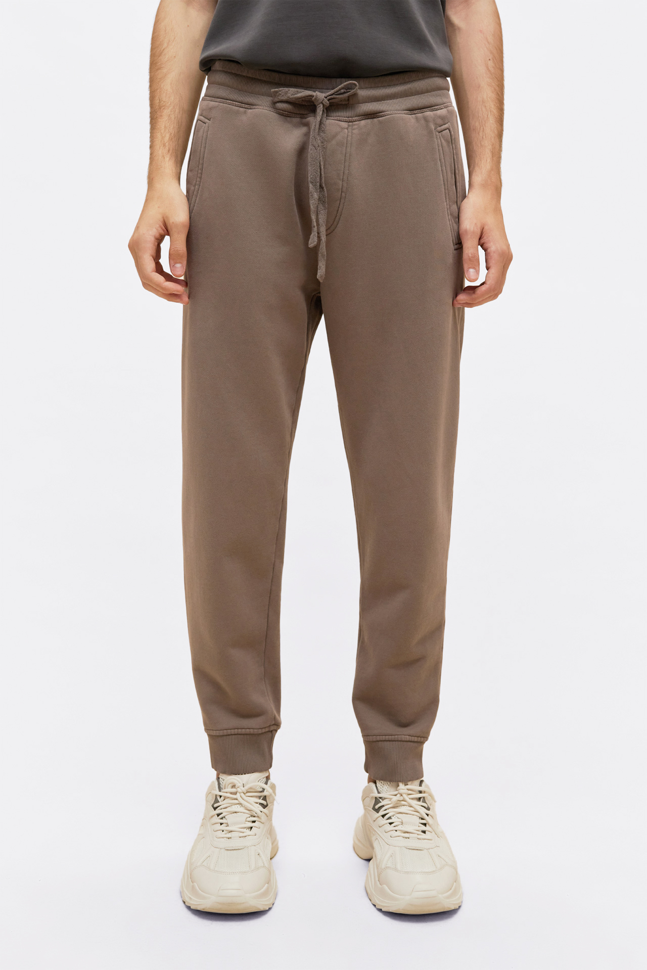 Men's cotton sweatpants with pockets outlet
