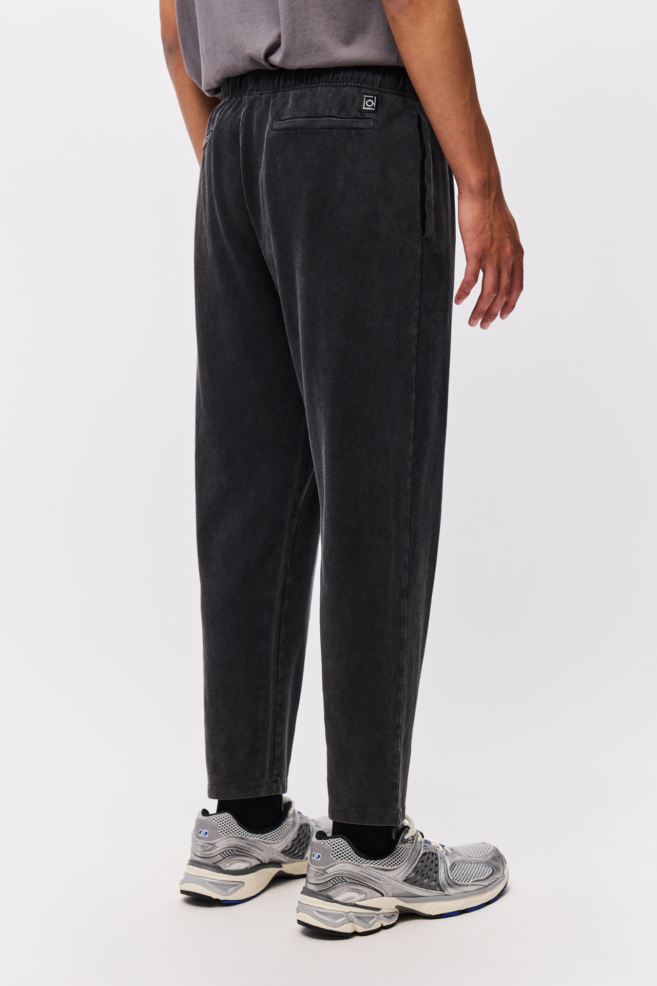 PIQUET TAPERED SWEATPANTS