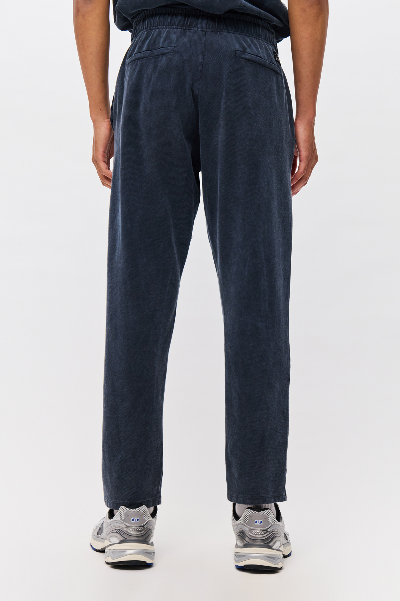 PIQUET TAPERED SWEATPANTS