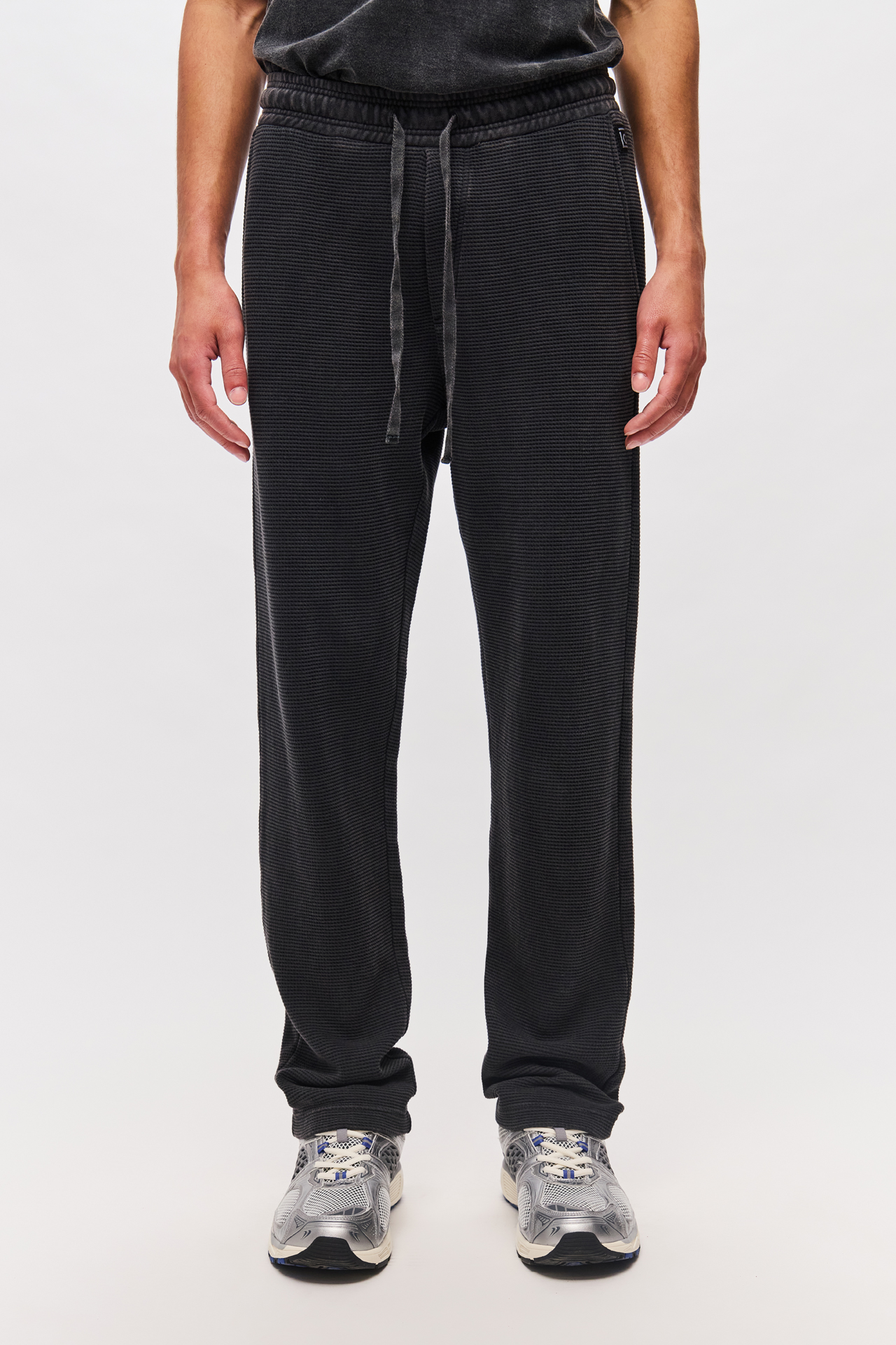 WAFFLE REGULAR SWEATPANTS