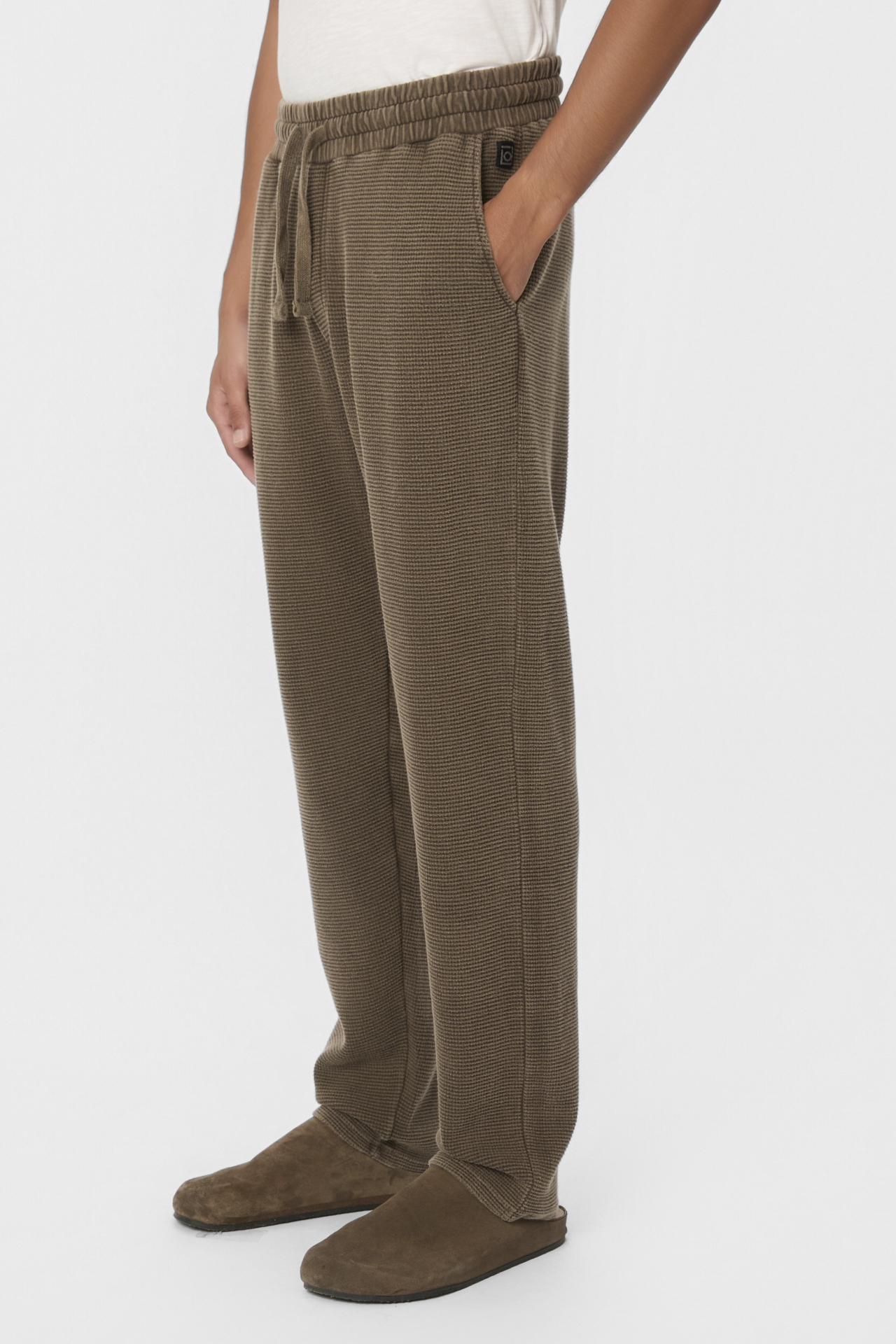 WAFFLE REGULAR SWEATPANTS