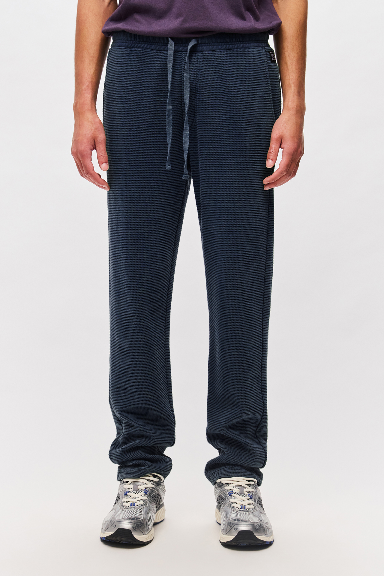 WAFFLE REGULAR SWEATPANTS