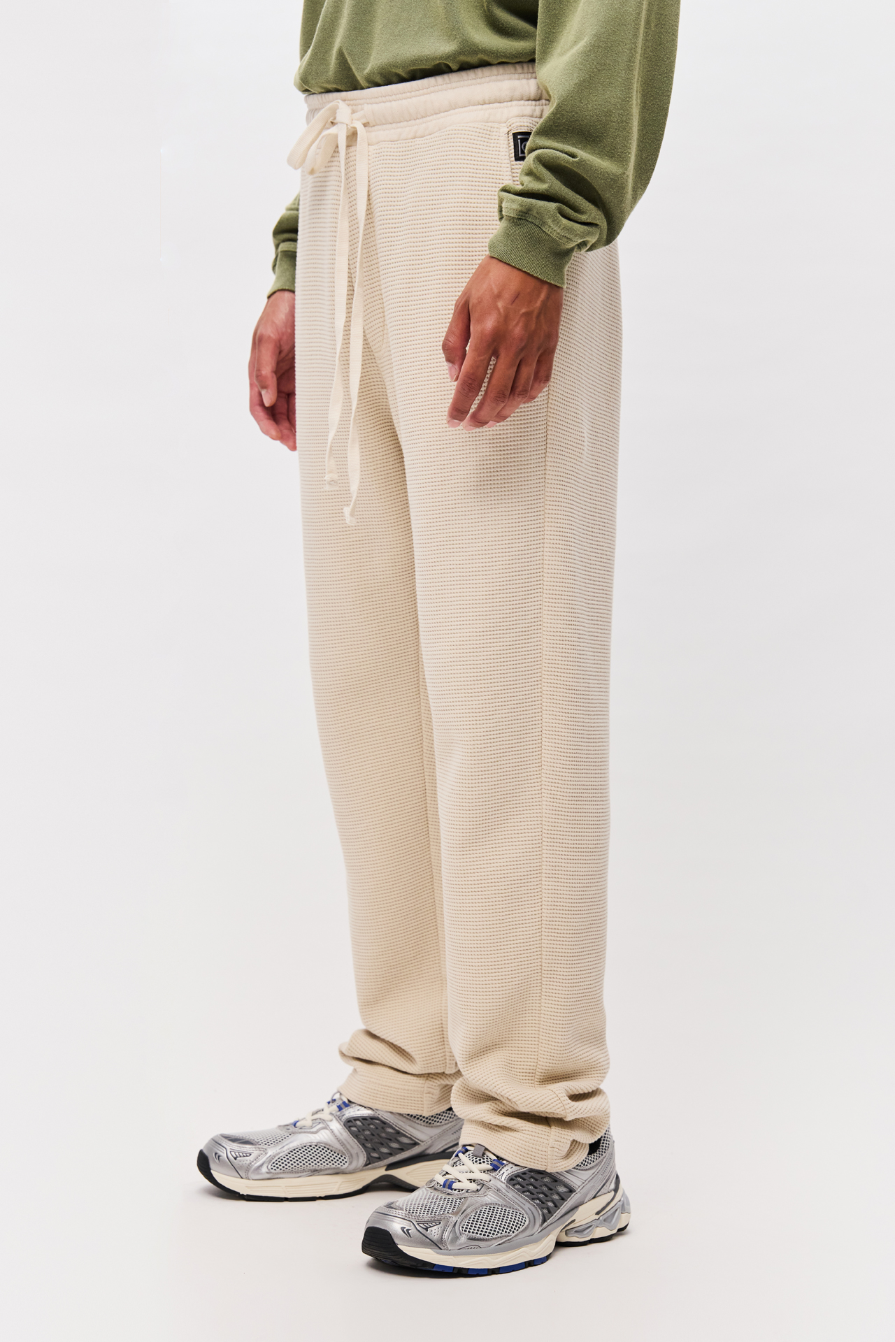 WAFFLE REGULAR SWEATPANTS