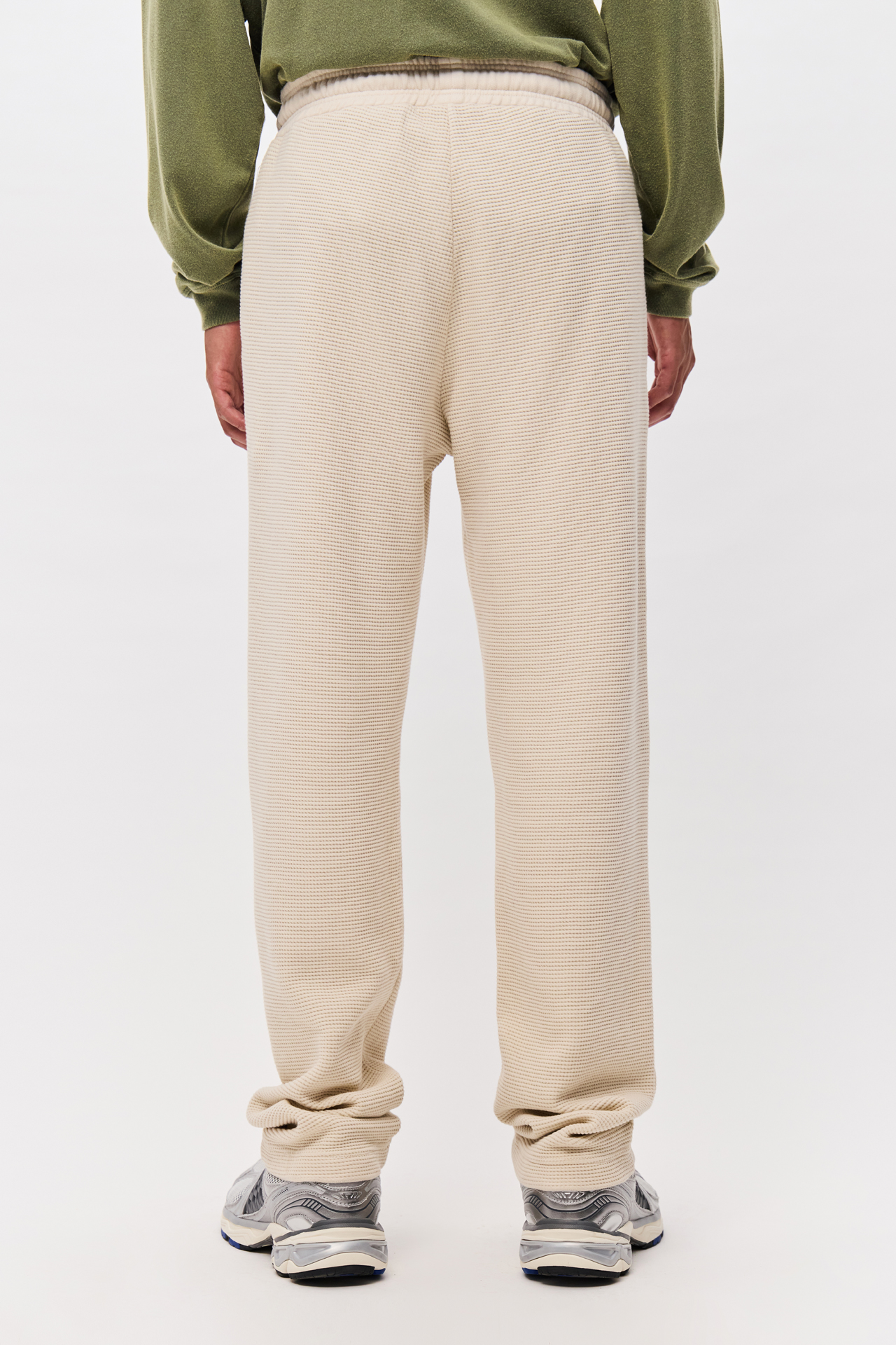 WAFFLE REGULAR SWEATPANTS