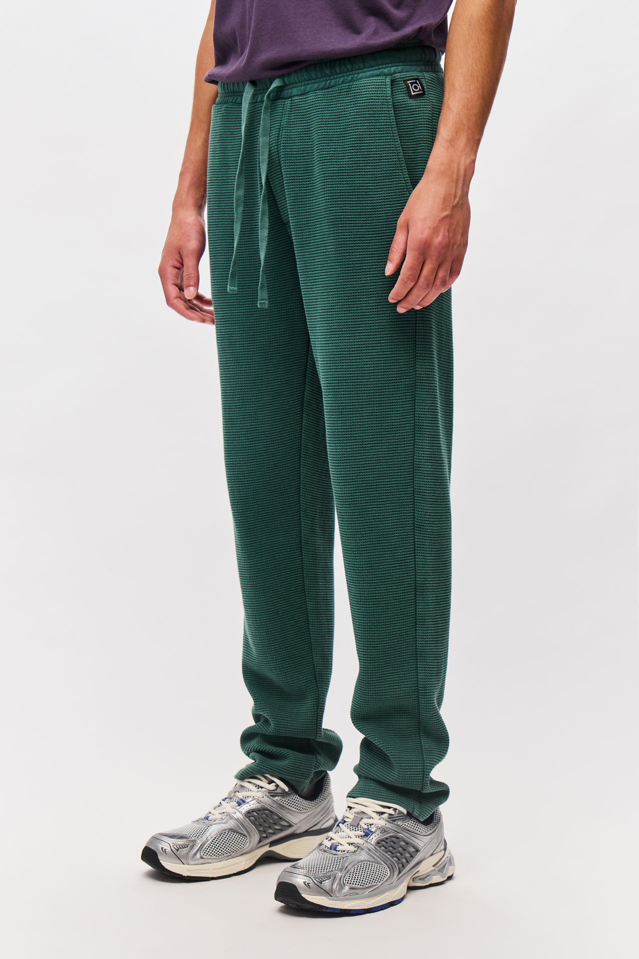 WAFFLE REGULAR SWEATPANTS