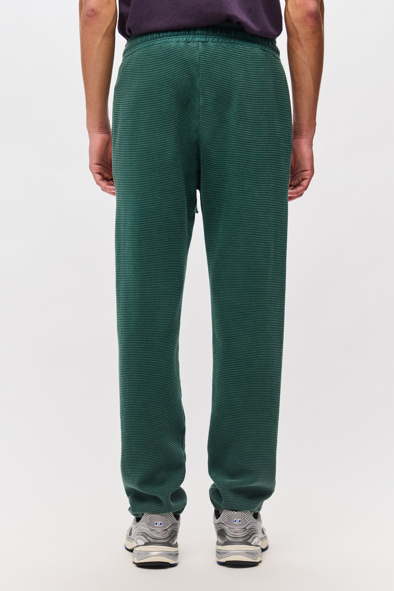 WAFFLE REGULAR SWEATPANTS
