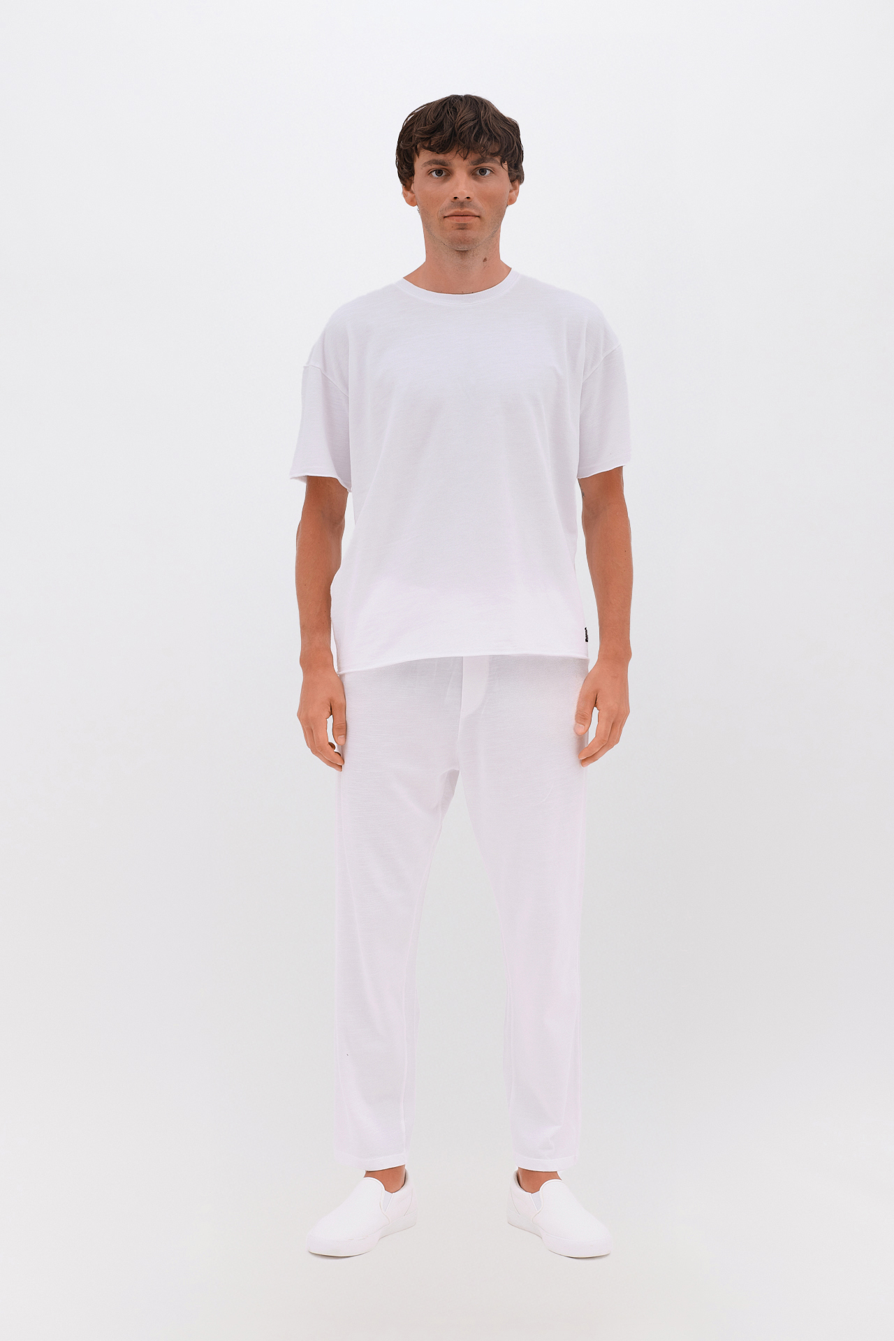 PIQUET TAPERED SWEATPANTS