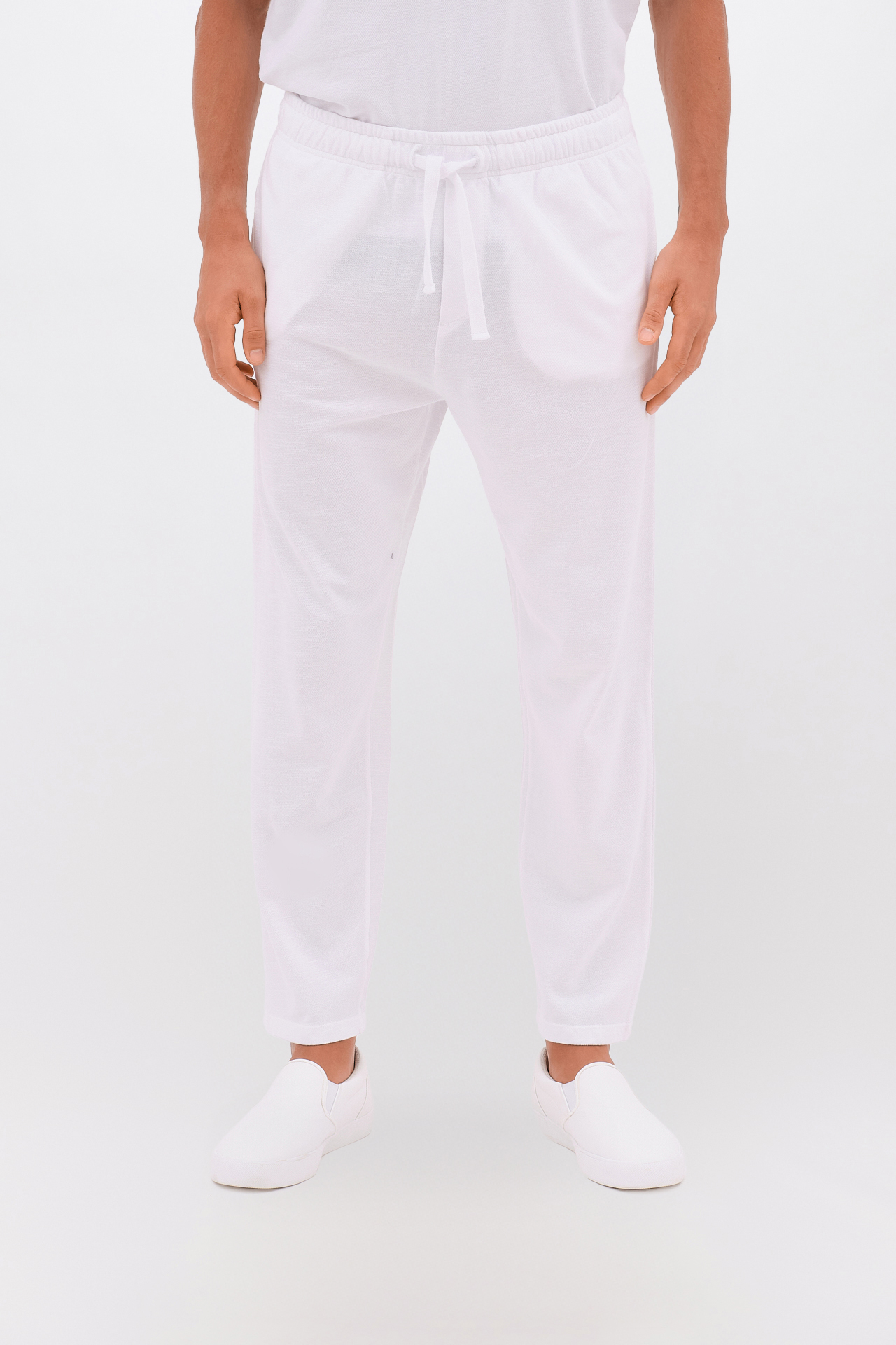 PIQUET TAPERED SWEATPANTS