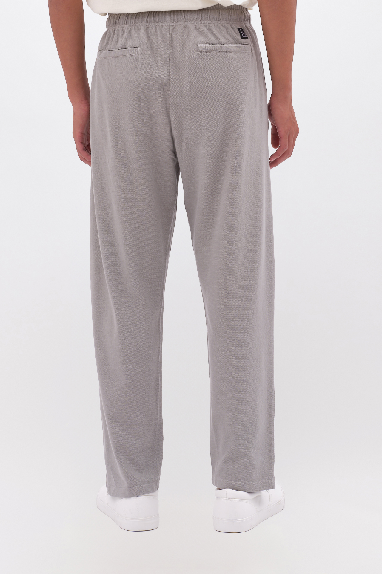 PIQUET TAPERED SWEATPANTS