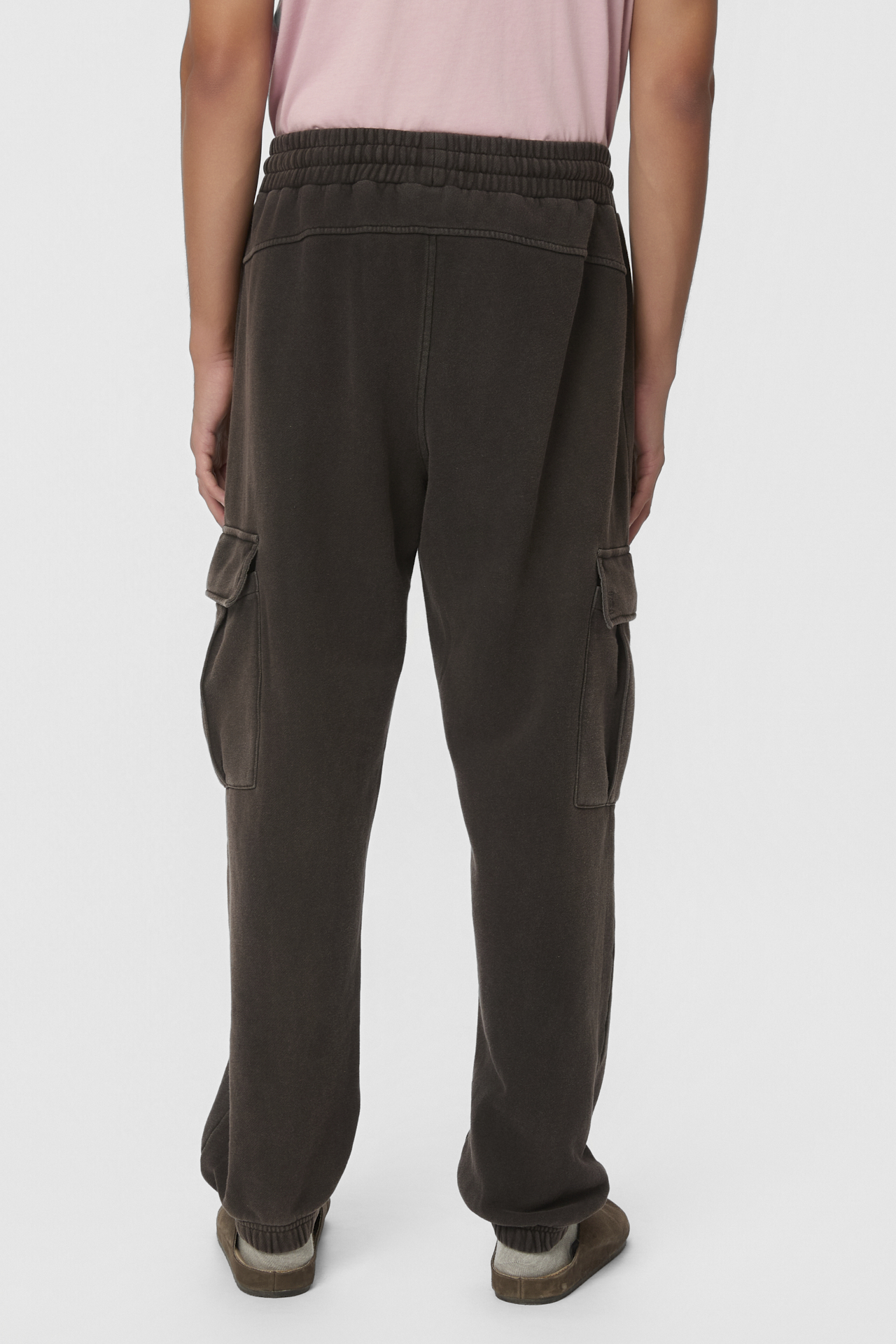RELAXED CARGO SWEATPANTS