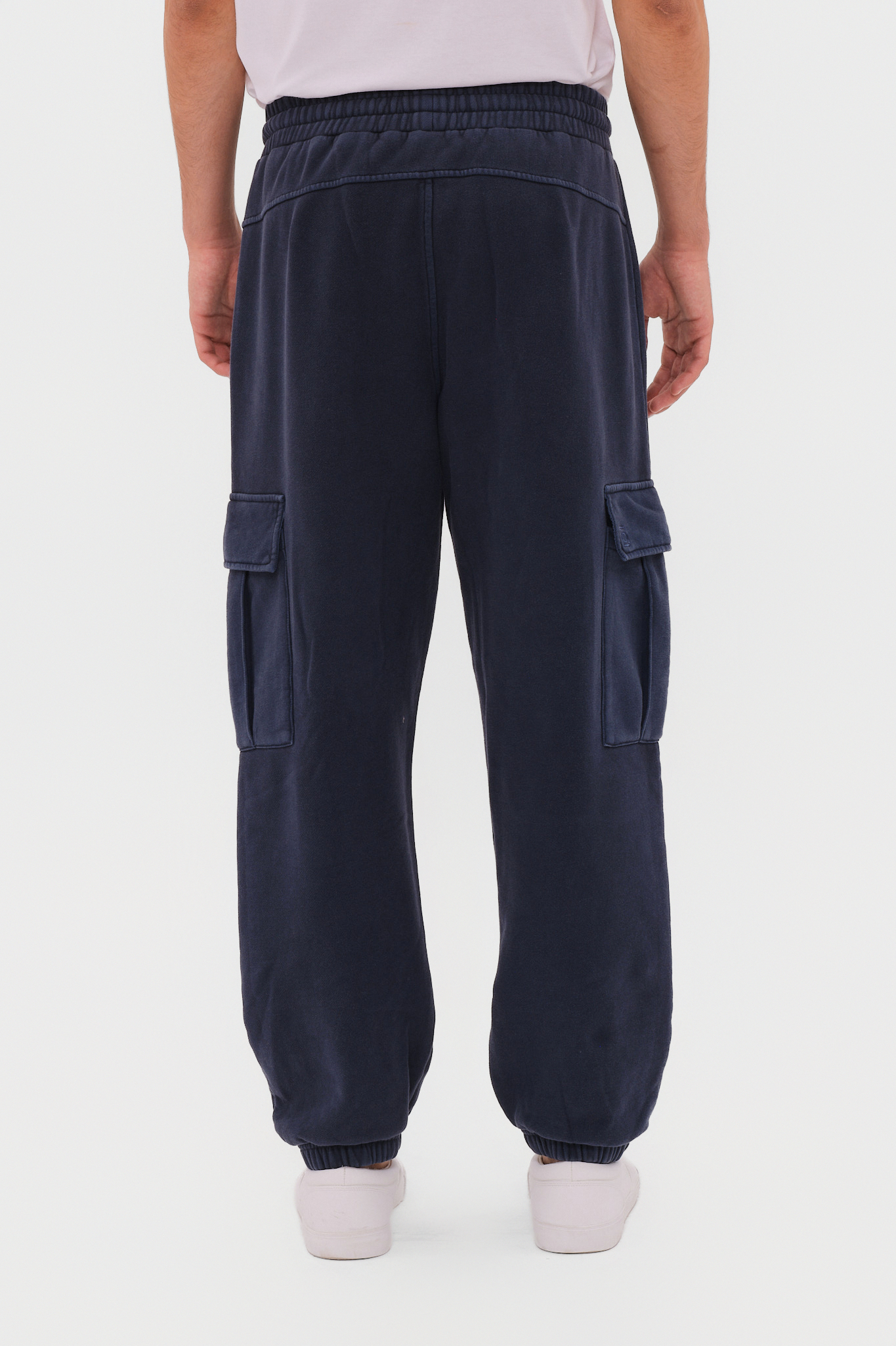 RELAXED CARGO SWEATPANTS