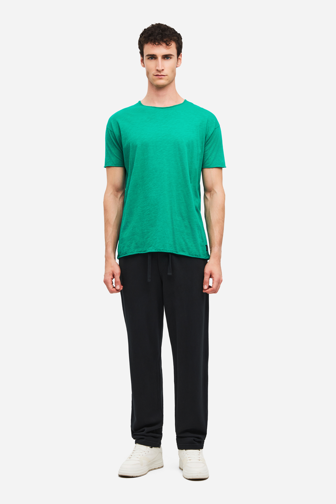 PIQUET FLEECE SWEATPANTS