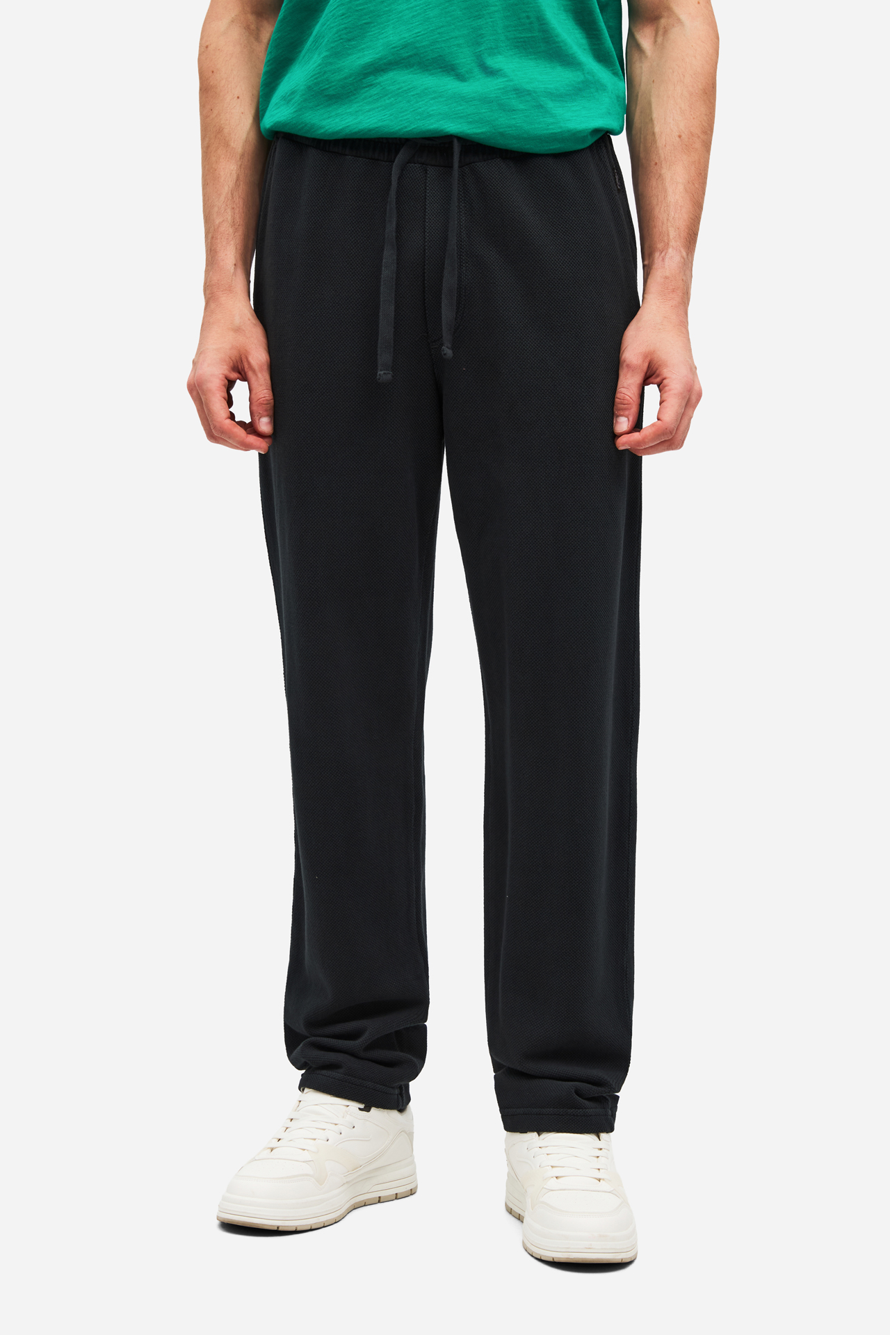 PIQUET FLEECE SWEATPANTS