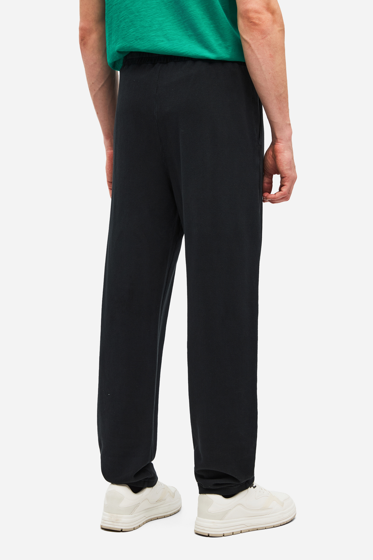 PIQUET FLEECE SWEATPANTS